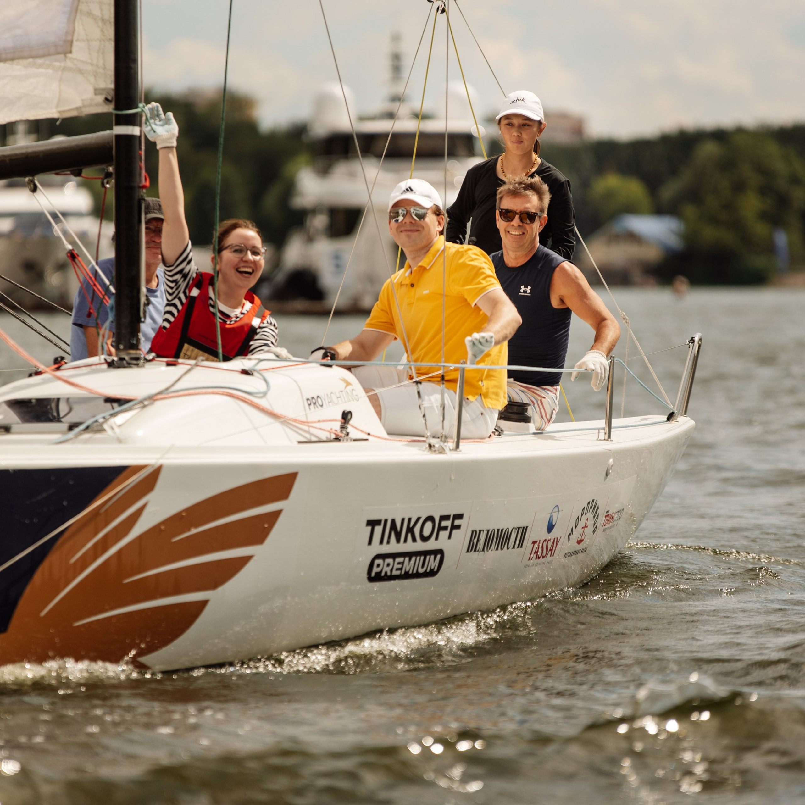 Яхт Клуб PROyachting. Регата. Репортажный фотограф. Москва. Алина Ланская