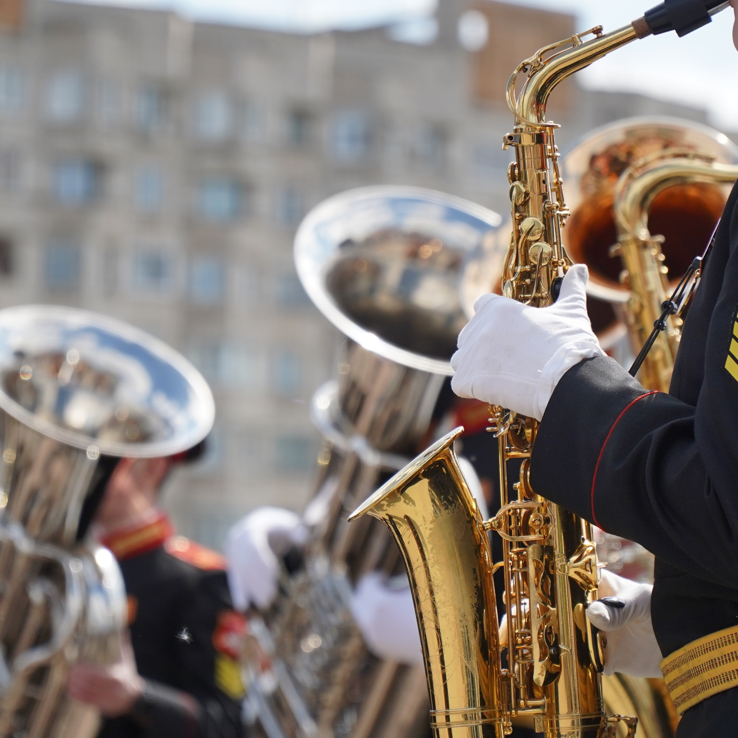 ВЫСТУПЛЕНИЕ ВОЕННОГО ОРКЕСТРА