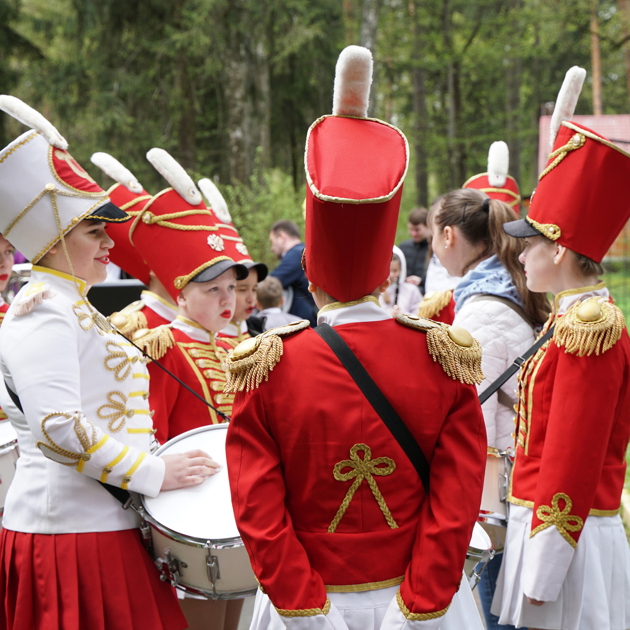 Конкурс оркестров в парке