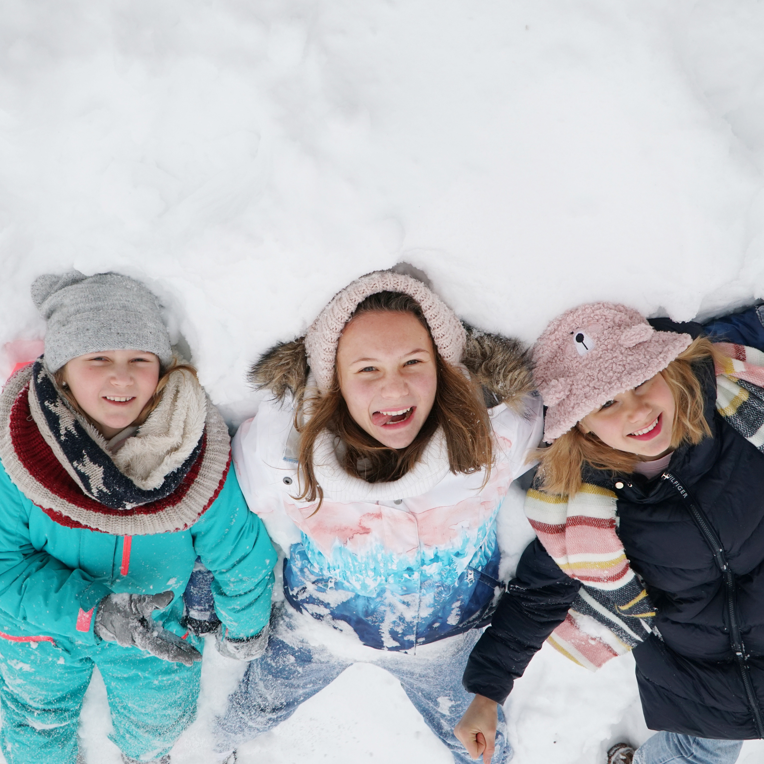 Зимняя прогулка с детьми