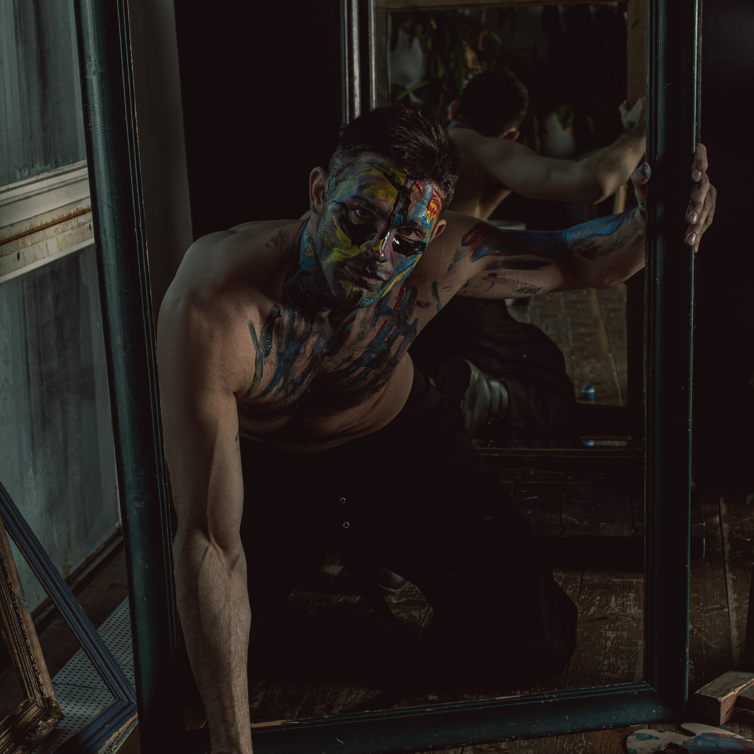 Съемка для портфолио артиста