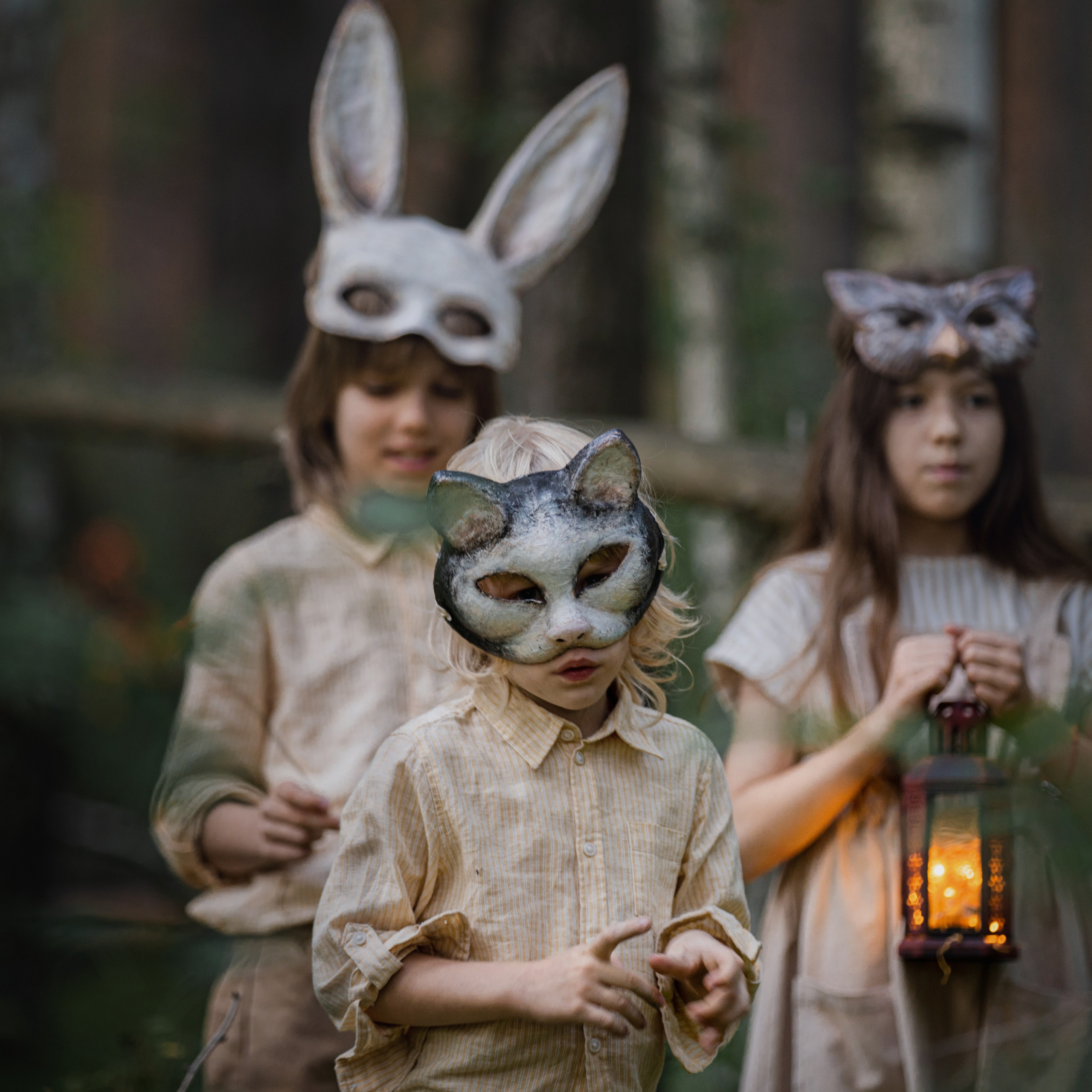 Маски (детская тематическая съемка)