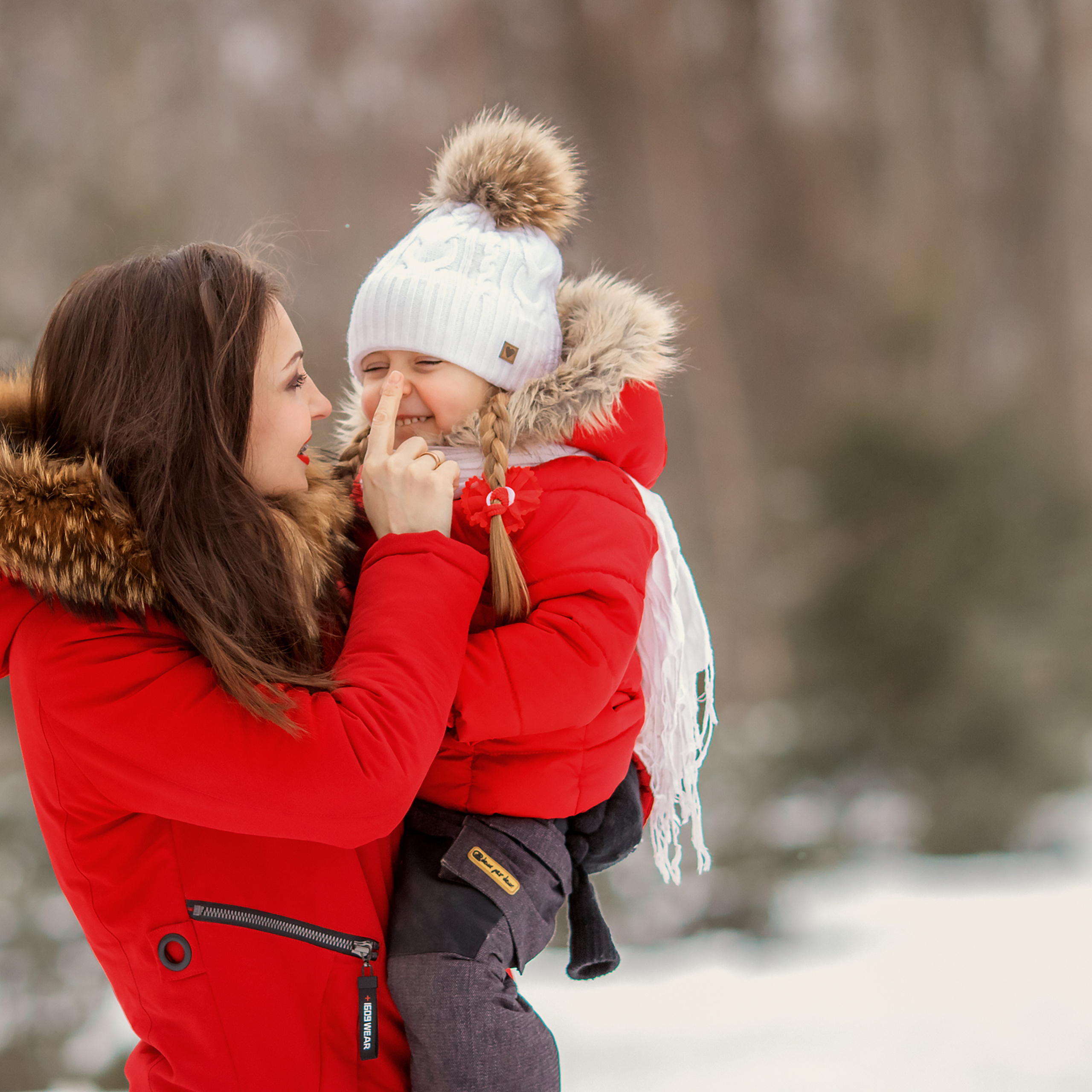 Зимняя прогулка. Семейный и детский фотограф в Ярославле Абрамов Артём