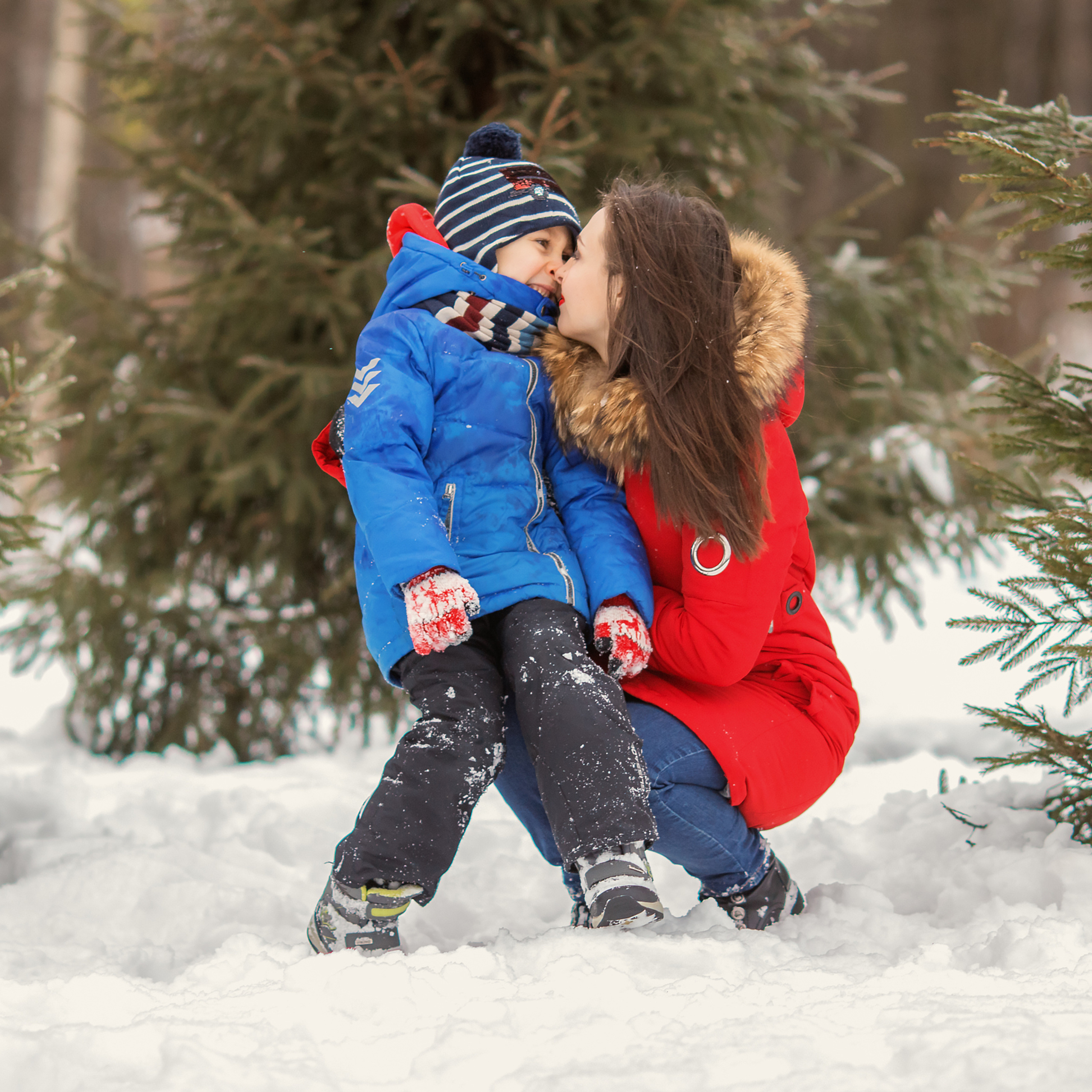Зимняя прогулка. Семейный и детский фотограф в Ярославле Абрамов Артём