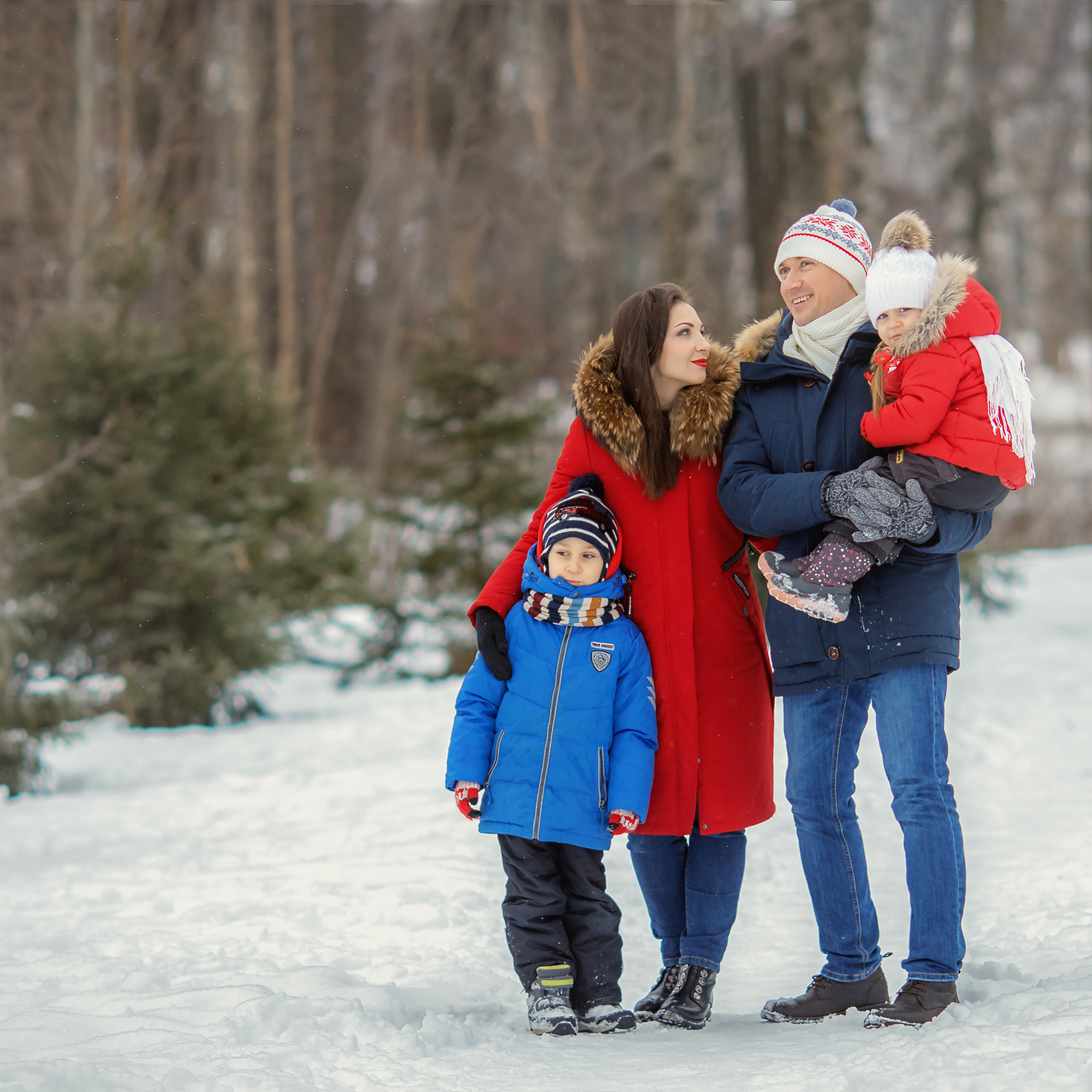 Зимняя прогулка. Семейный и детский фотограф в Ярославле Абрамов Артём