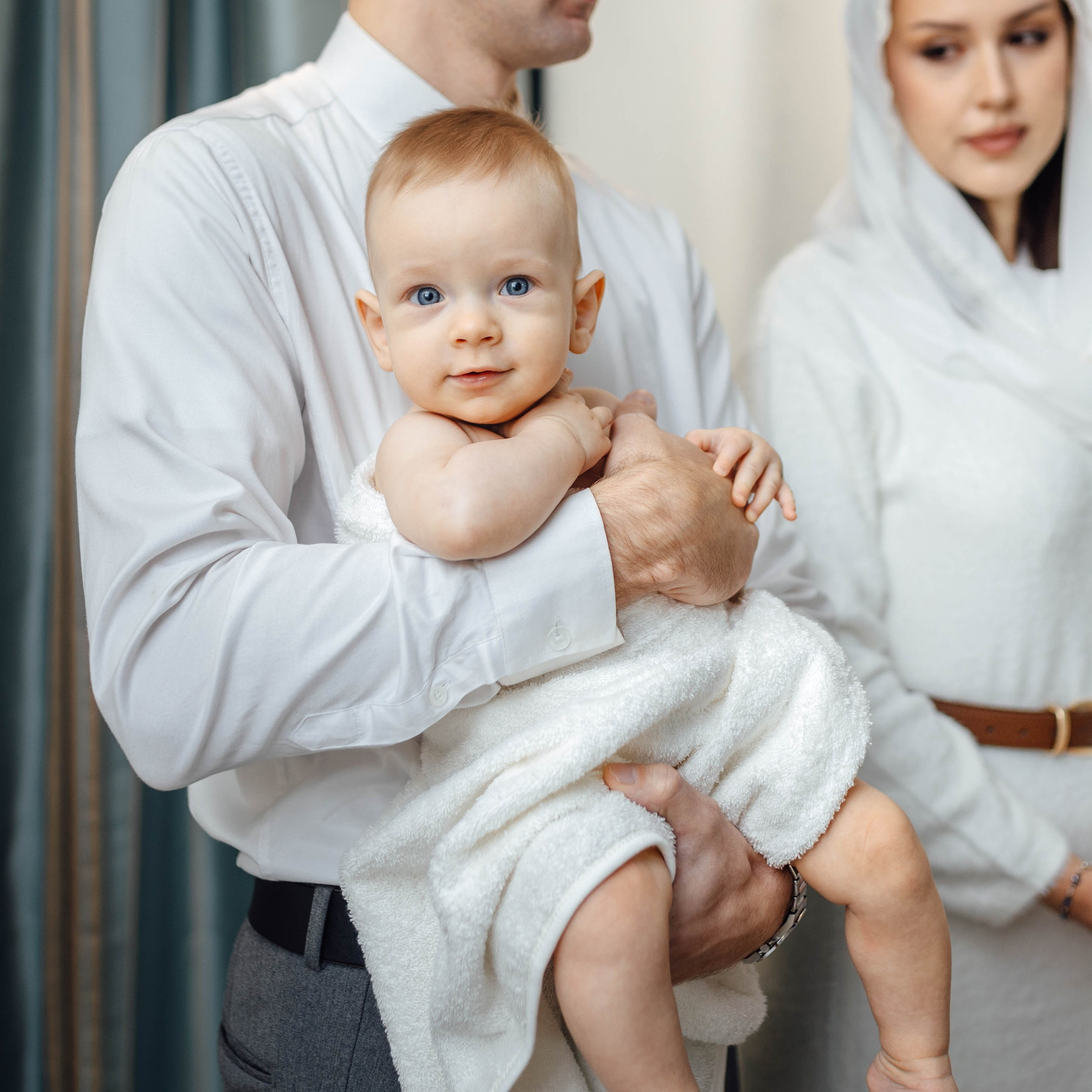 Крещение Демида, храм Святой Троицы, декабрь 2025