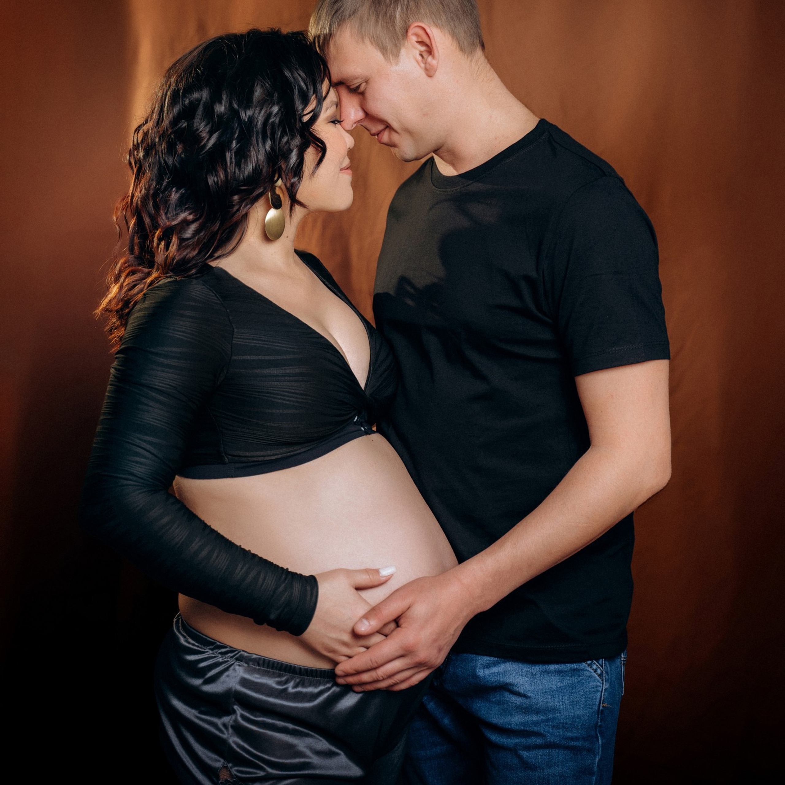 фотосессия беременности с мужем