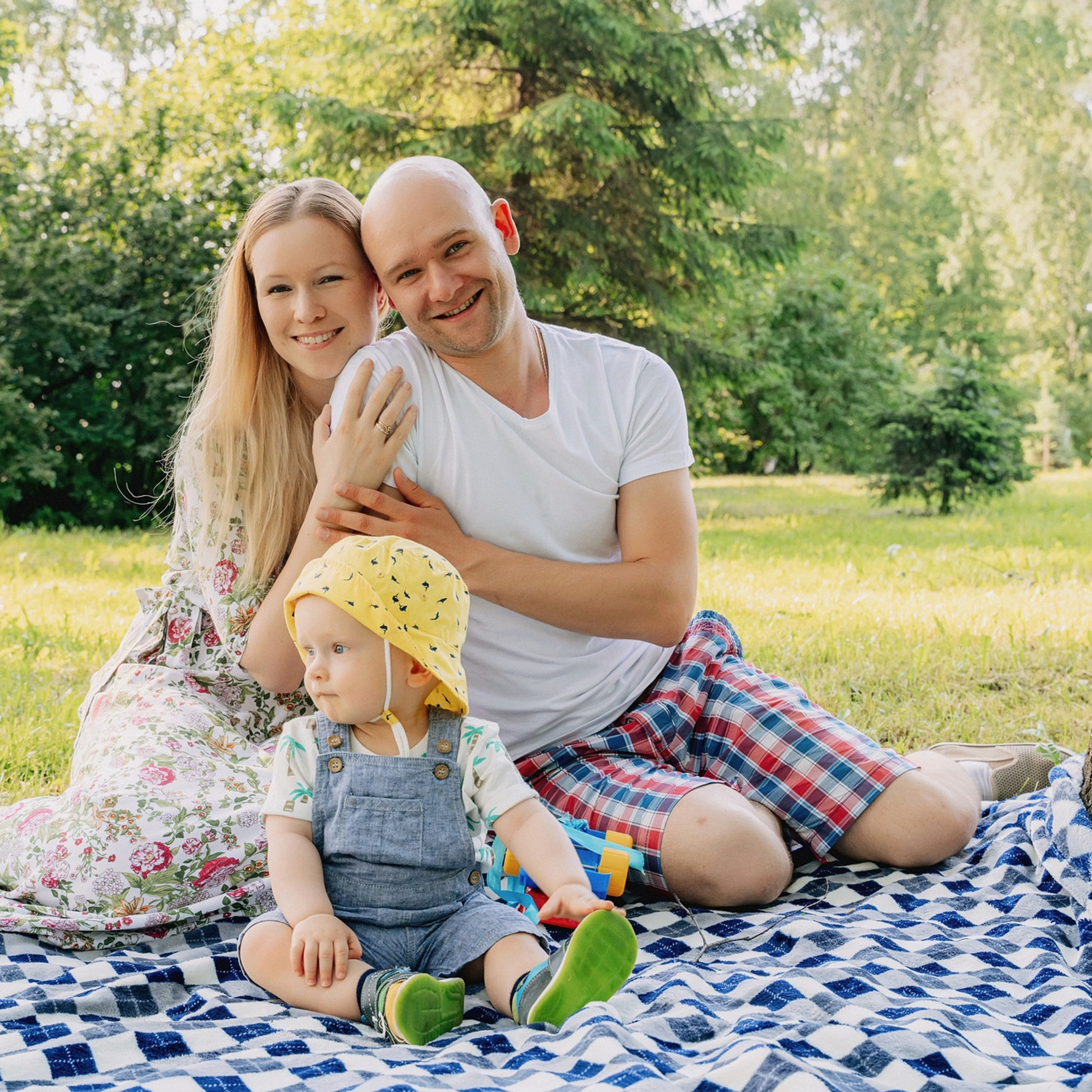 Семейная фотосессия в парке