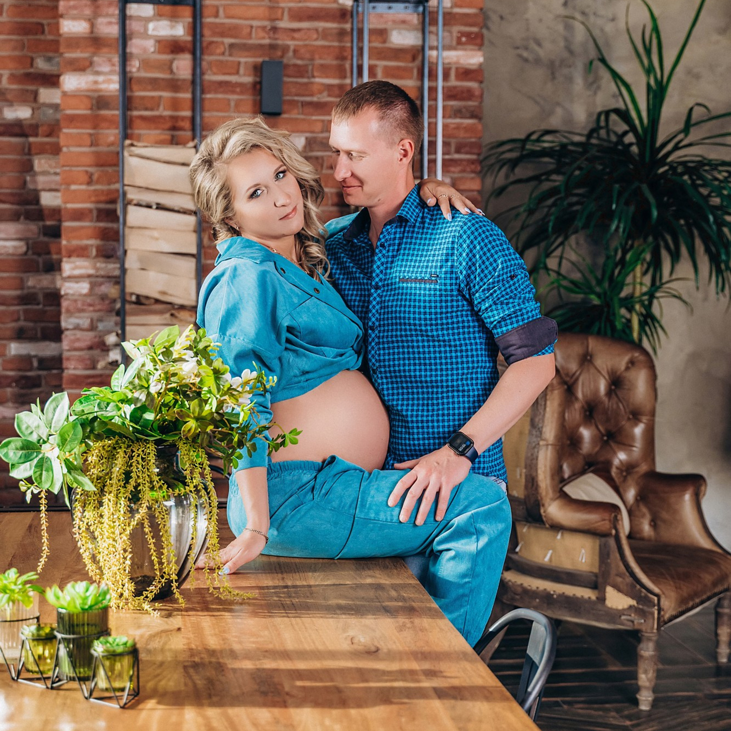 Фотосессия для беременных с мужем