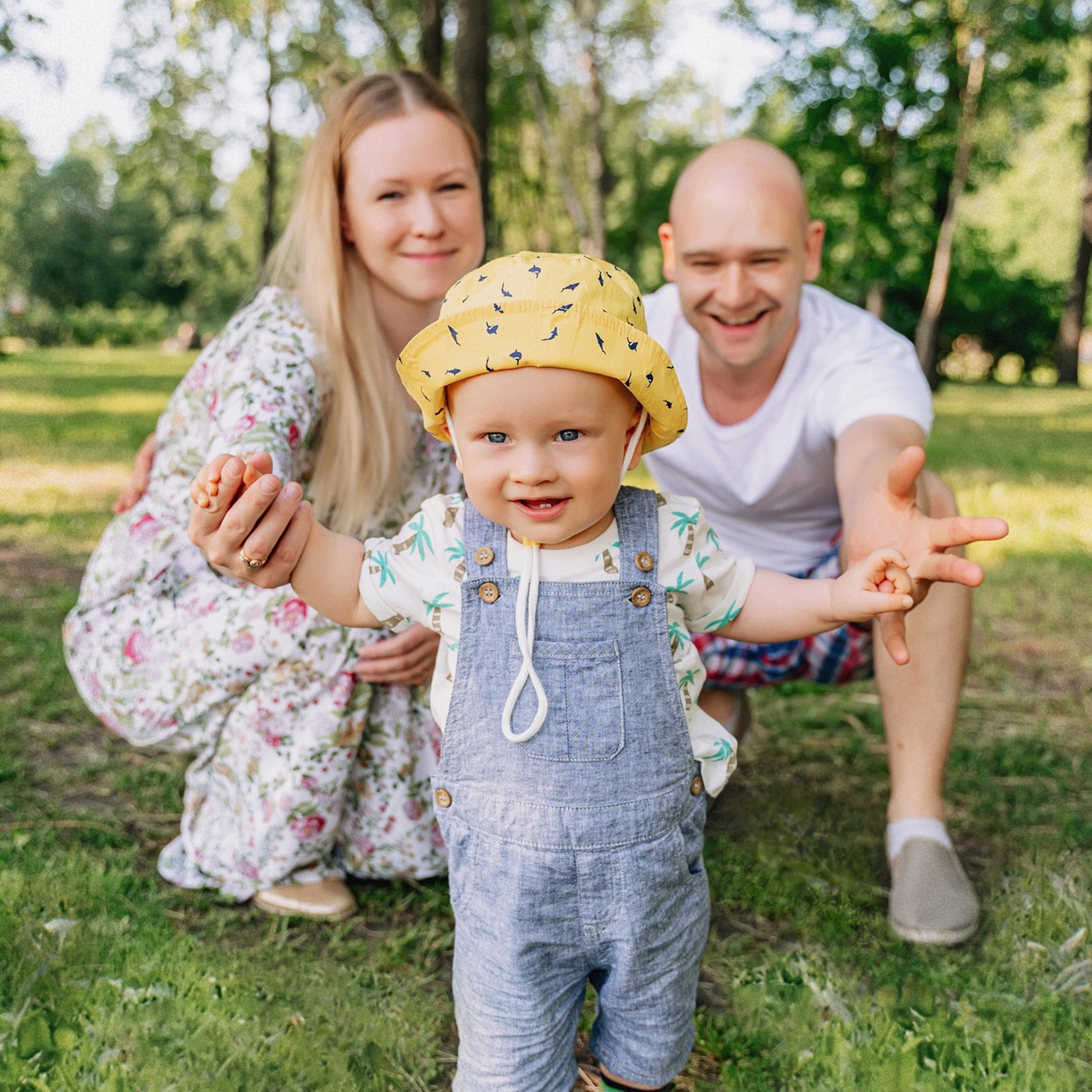 Семейная фотосессия в парке
