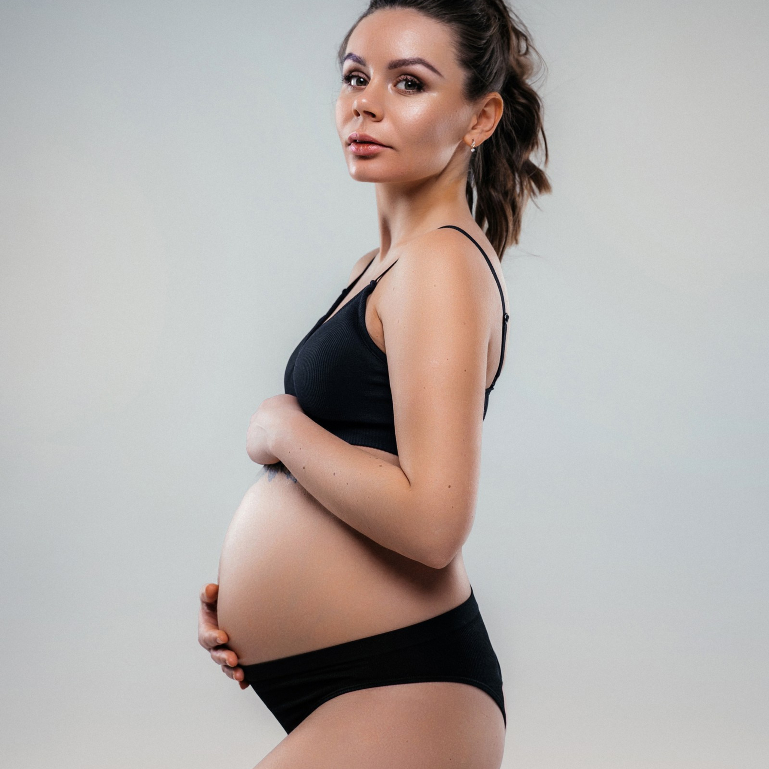 Фотосессия беременной в студии Санкт-Петербург