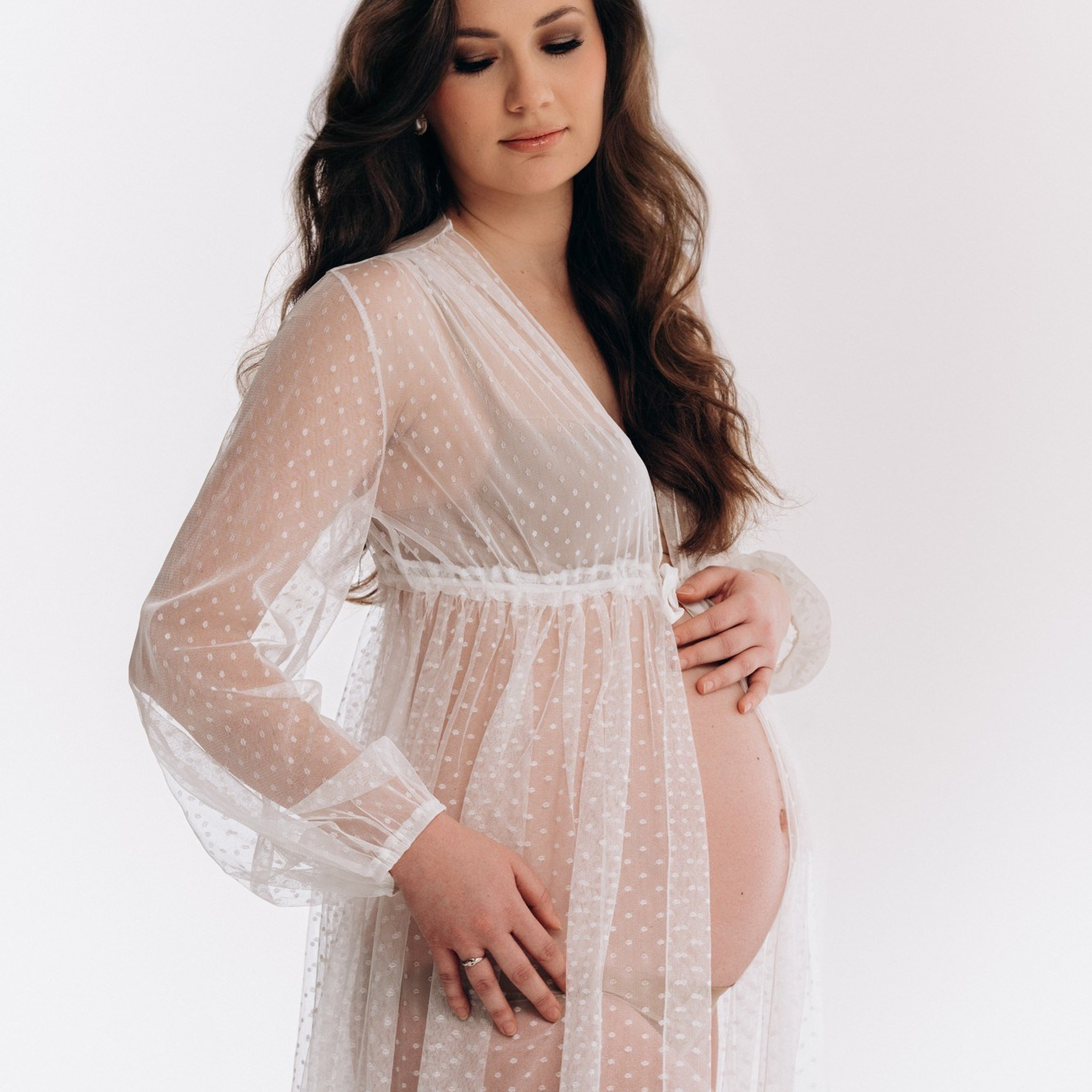 нежная фотосессия беременности