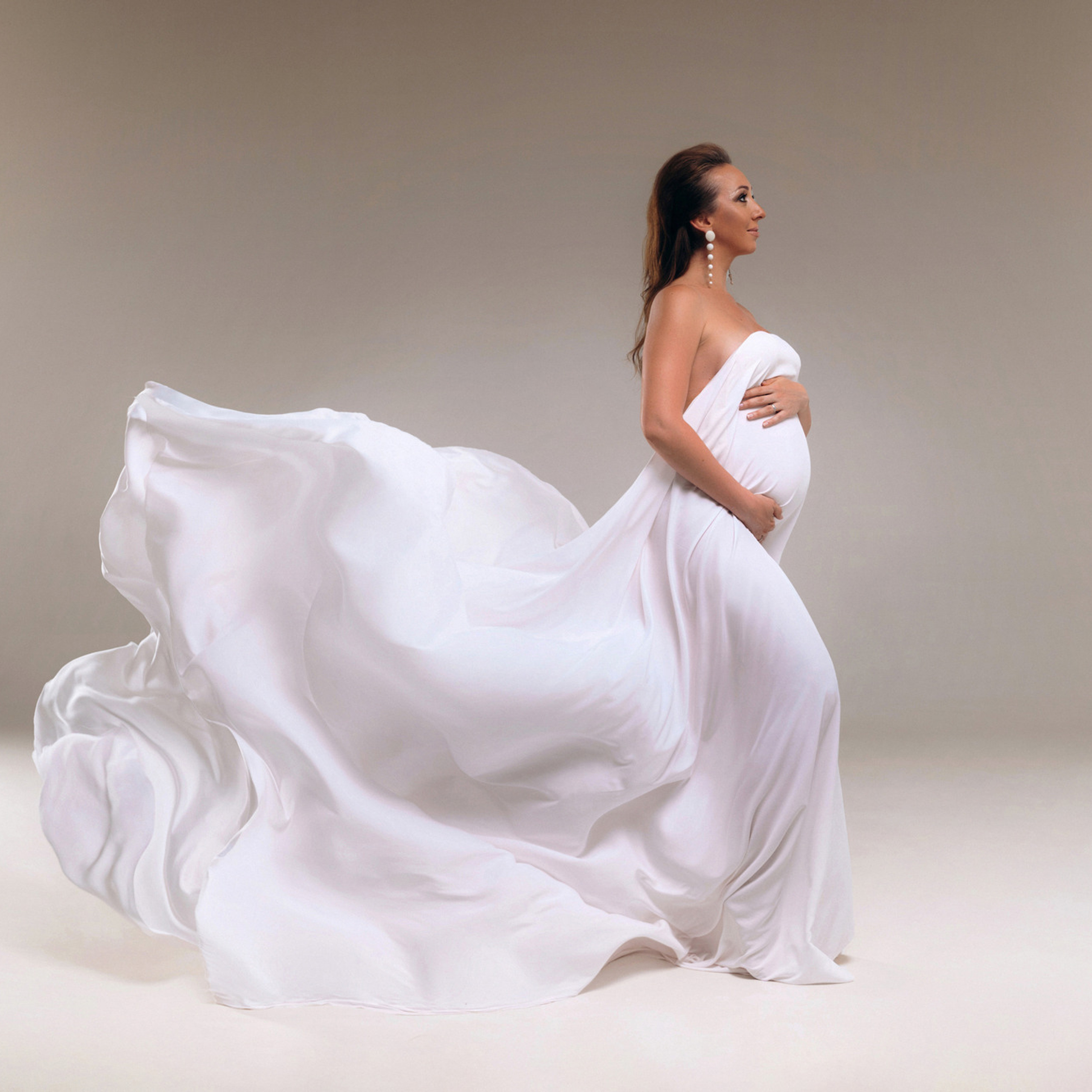 Крутая фотосессия беременной