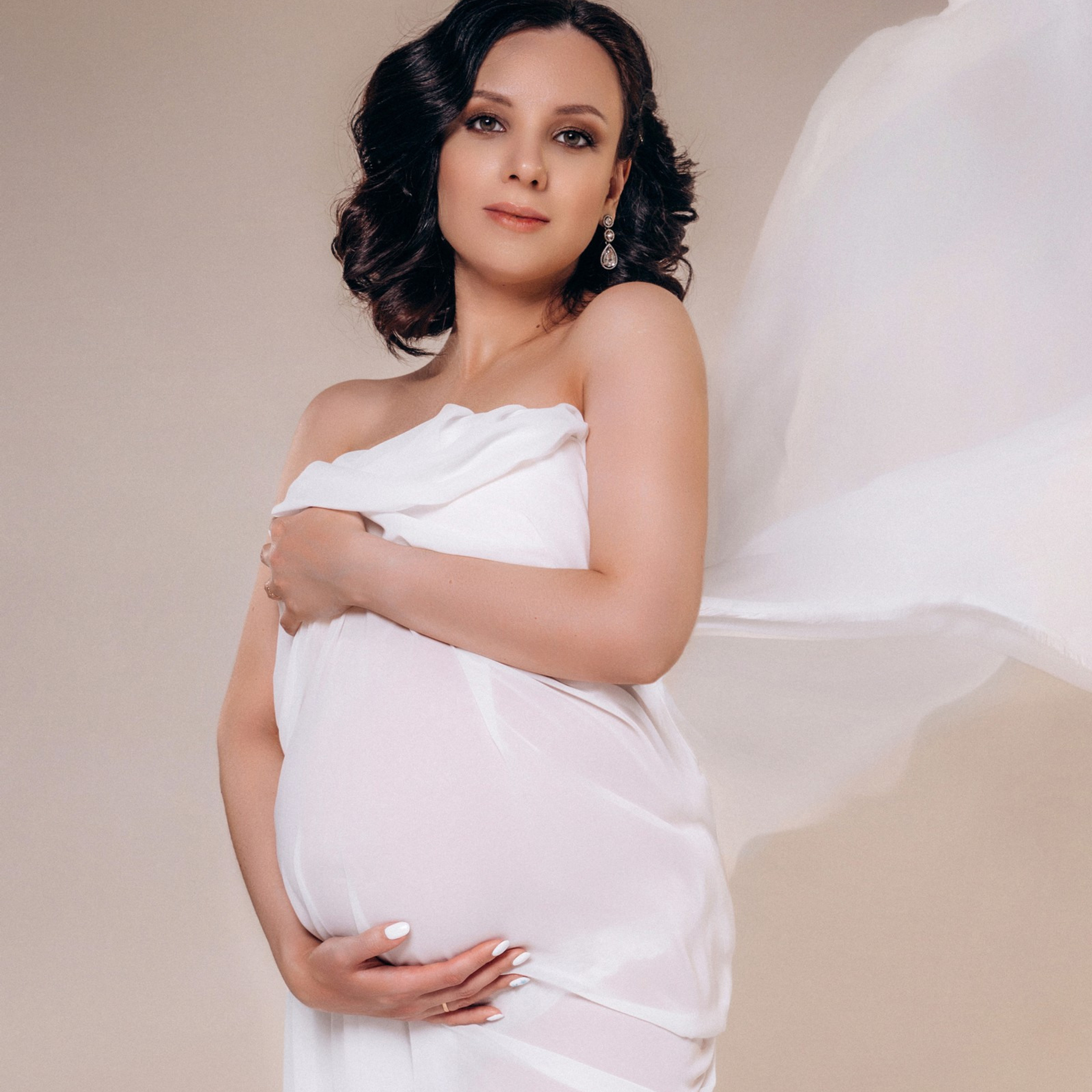 Фотосессия беременной в стиле Vogue