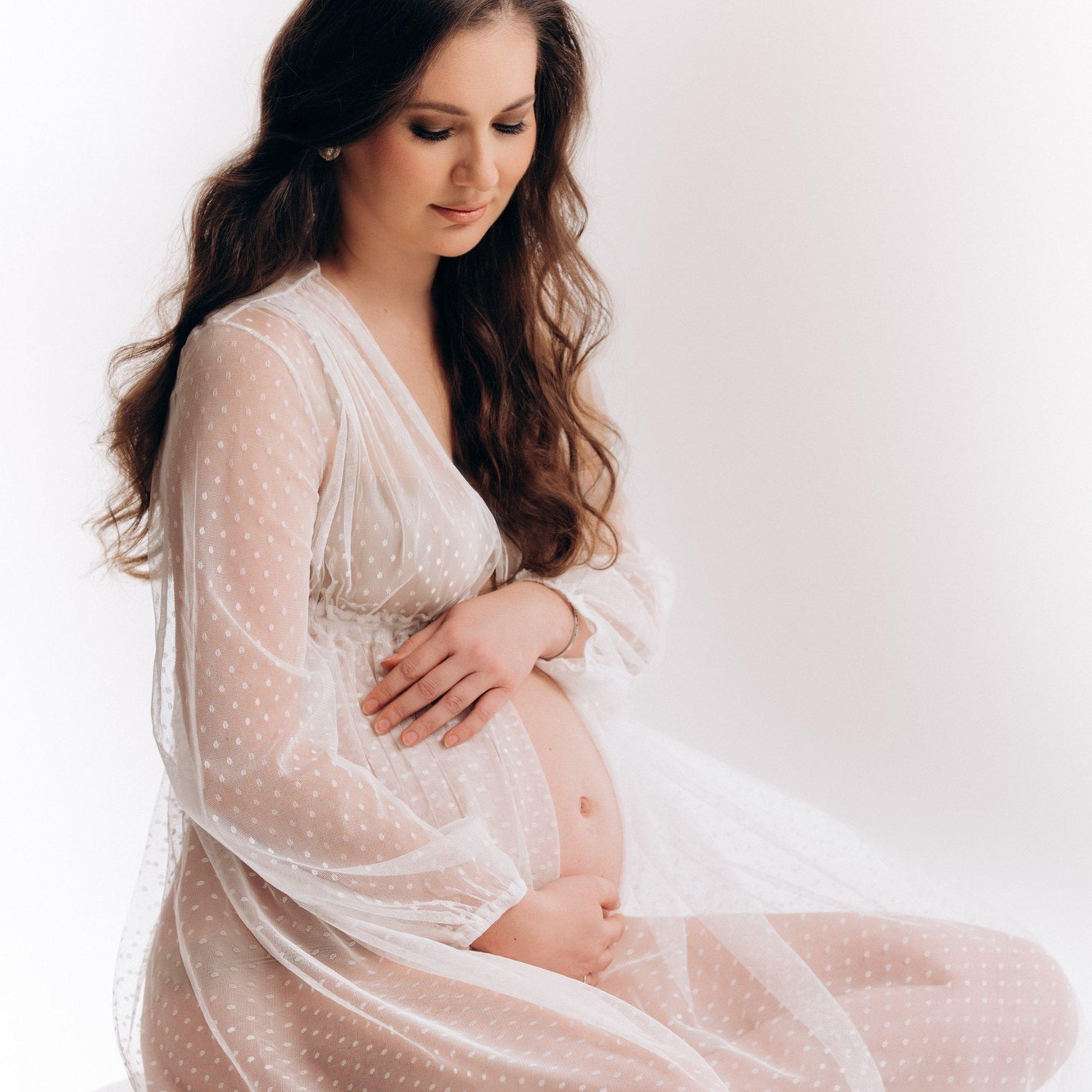 нежная фотосессия беременности