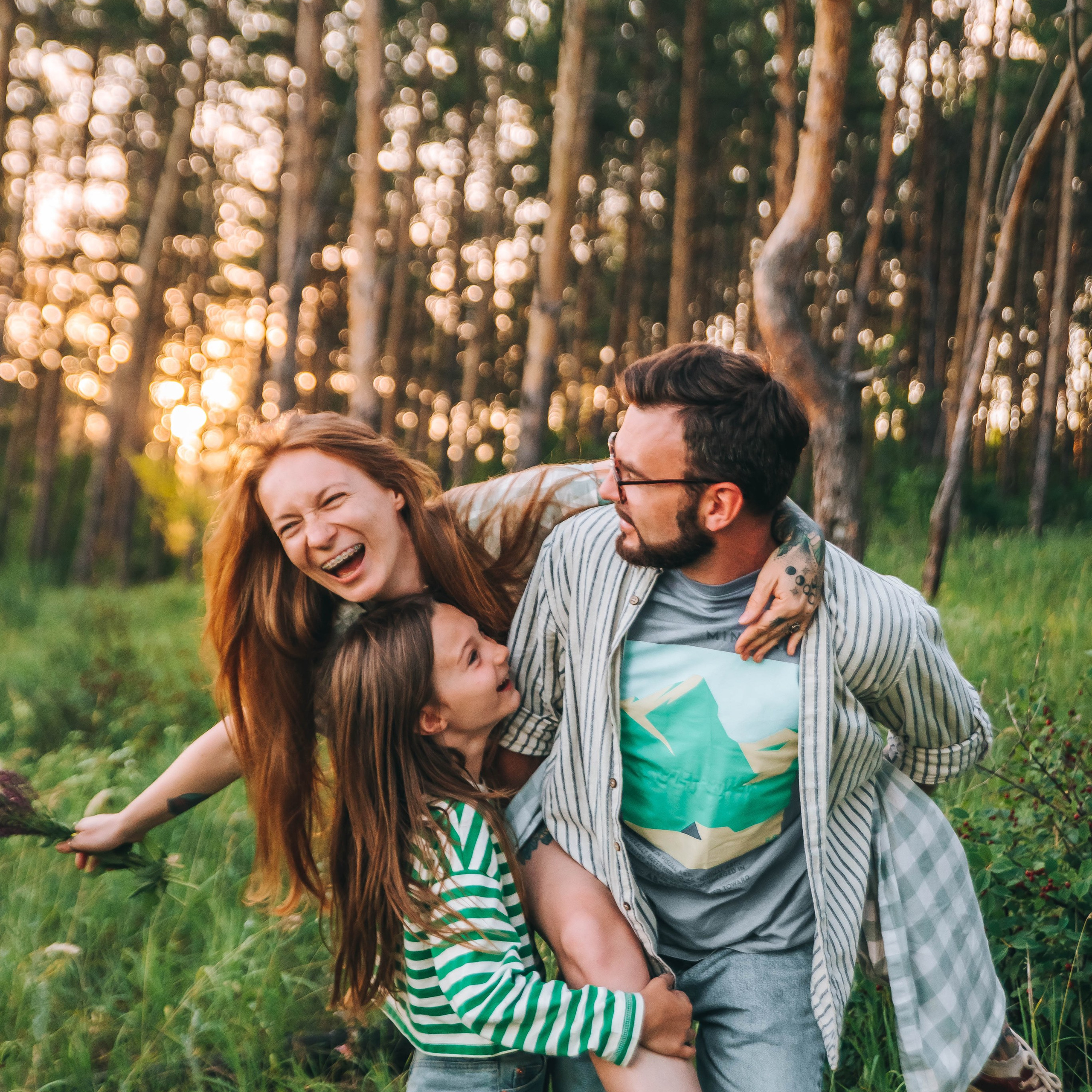 Аня Лёня Зоя и Лес