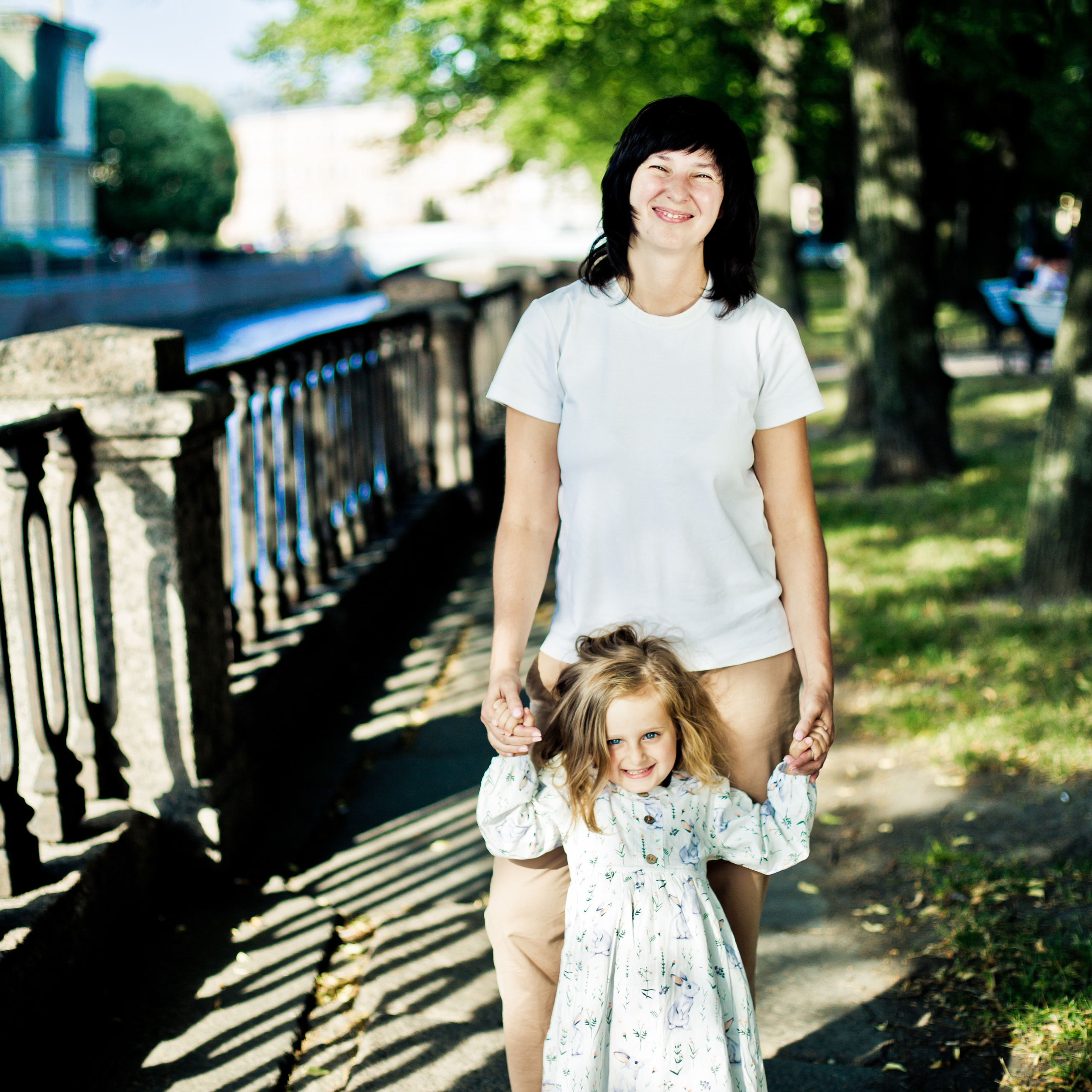 Полина и мама. Детский, свадебный и семейный фотограф Юлия Курбатова, Санкт-Петербург