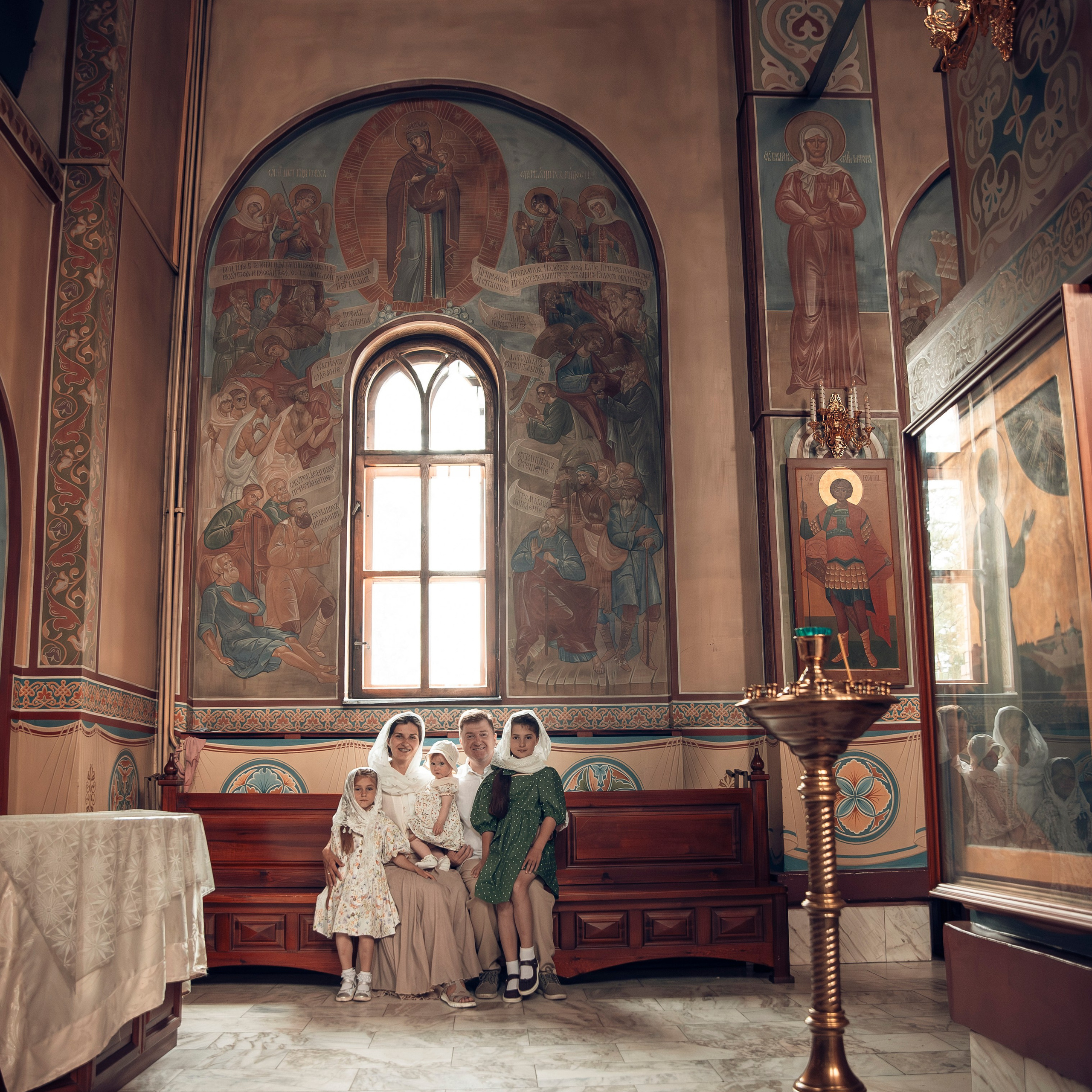 Крещение Дианы, Ники и&nbsp;Александры