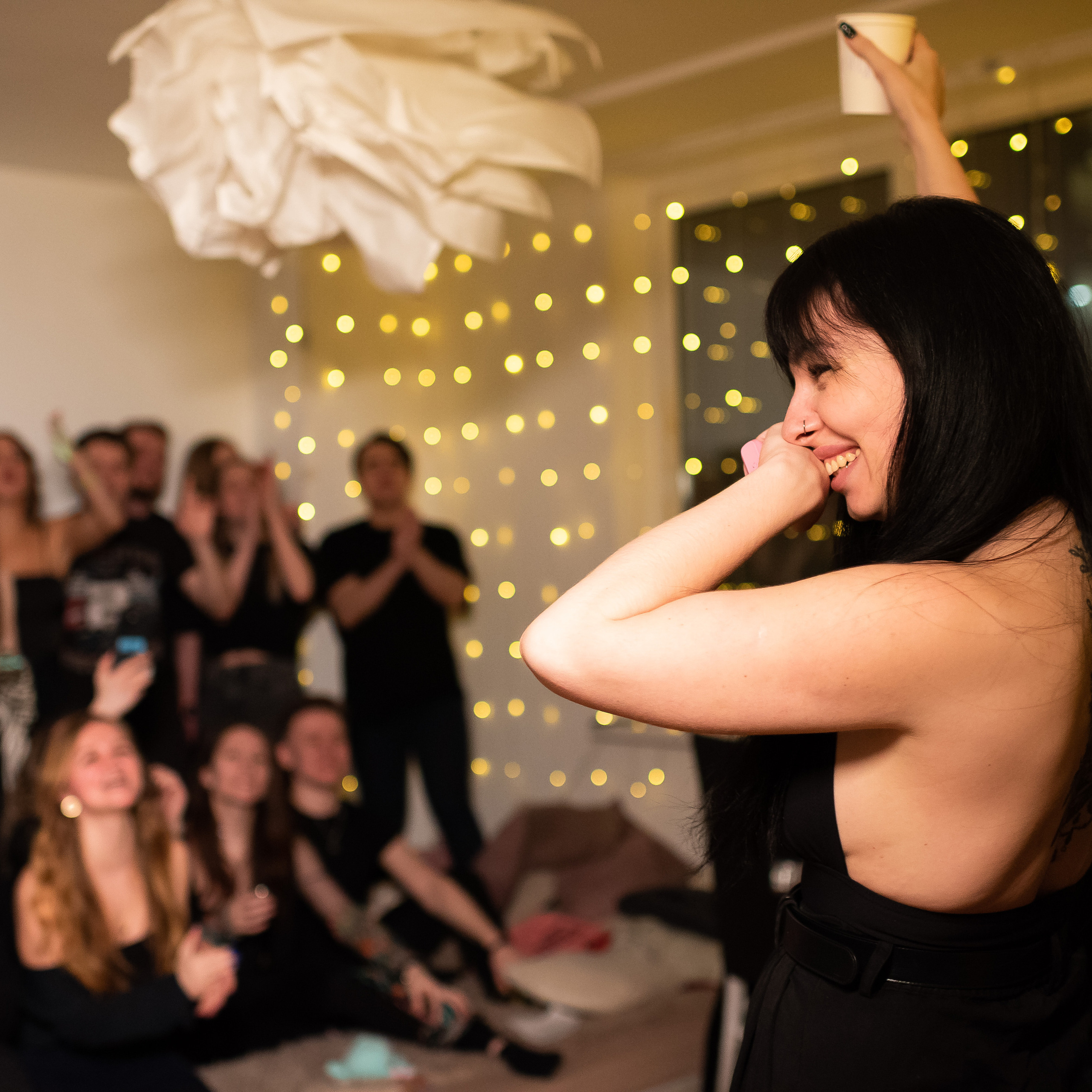 Blackparty дома у Юлии