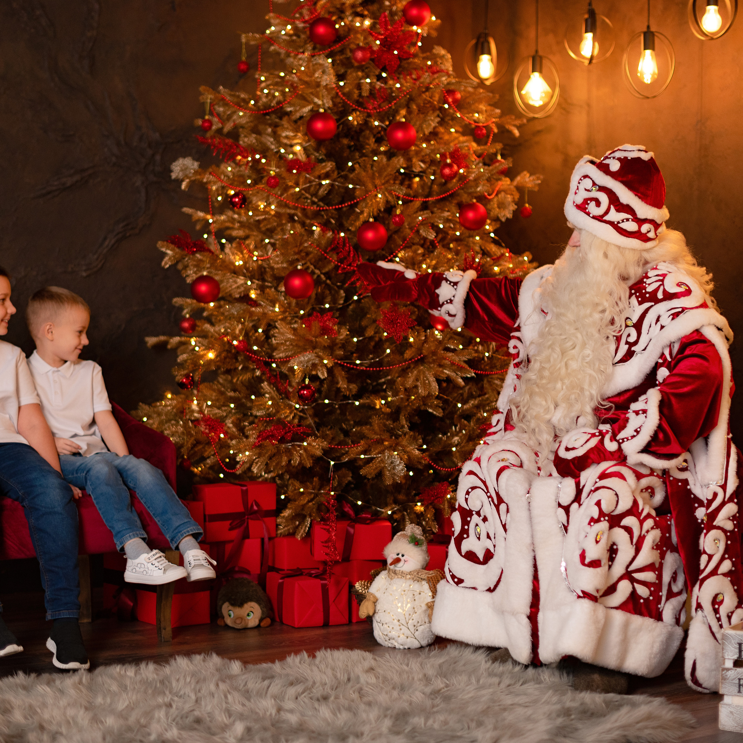 Фото день с Дедушой Морозом