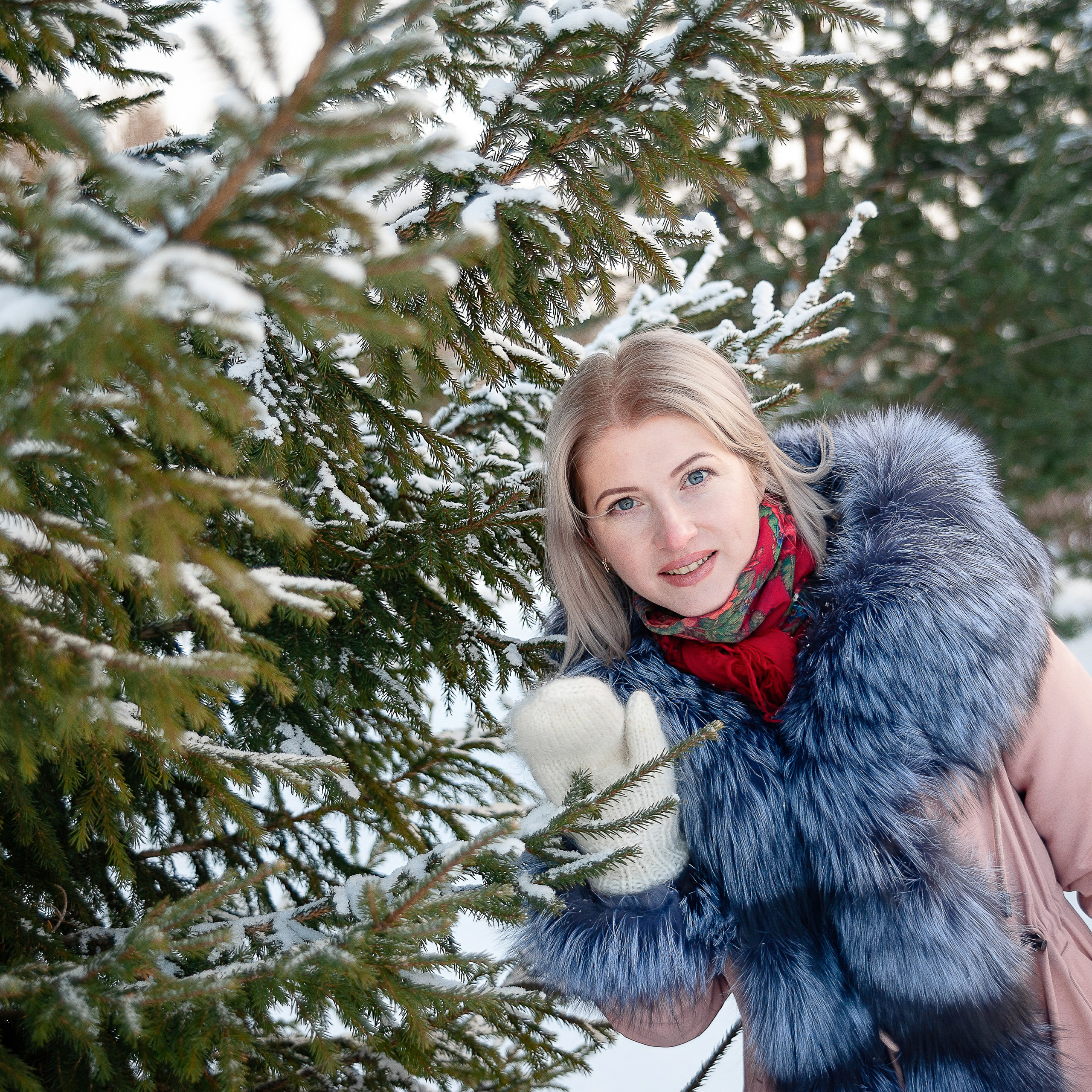 Зимняя фото прогулка. Вера