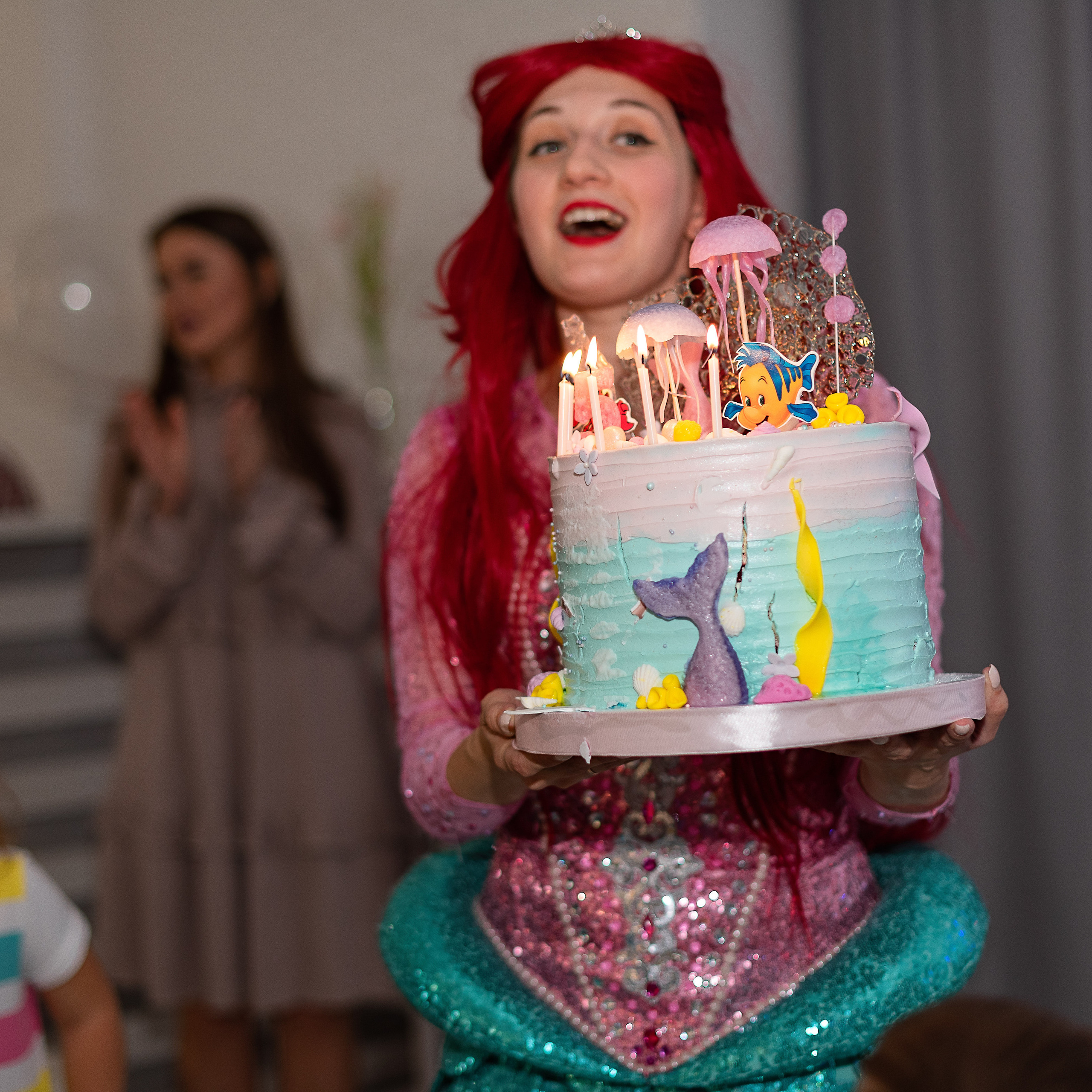 День рождения в стиле «Русалочка Ариэль»