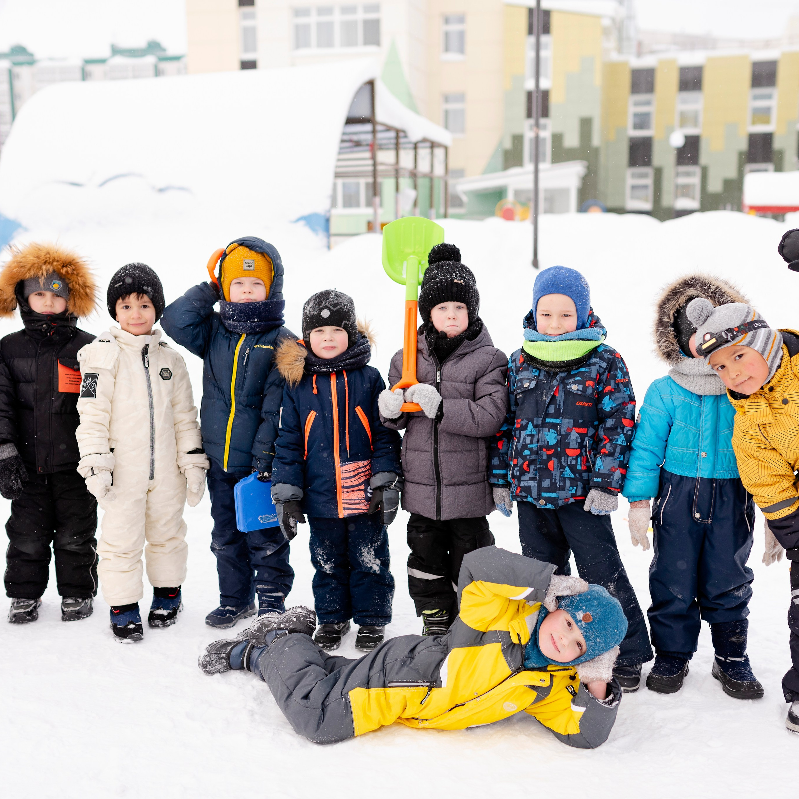 Аленький цветочек. Группа Почемучки, зимняя прогулка