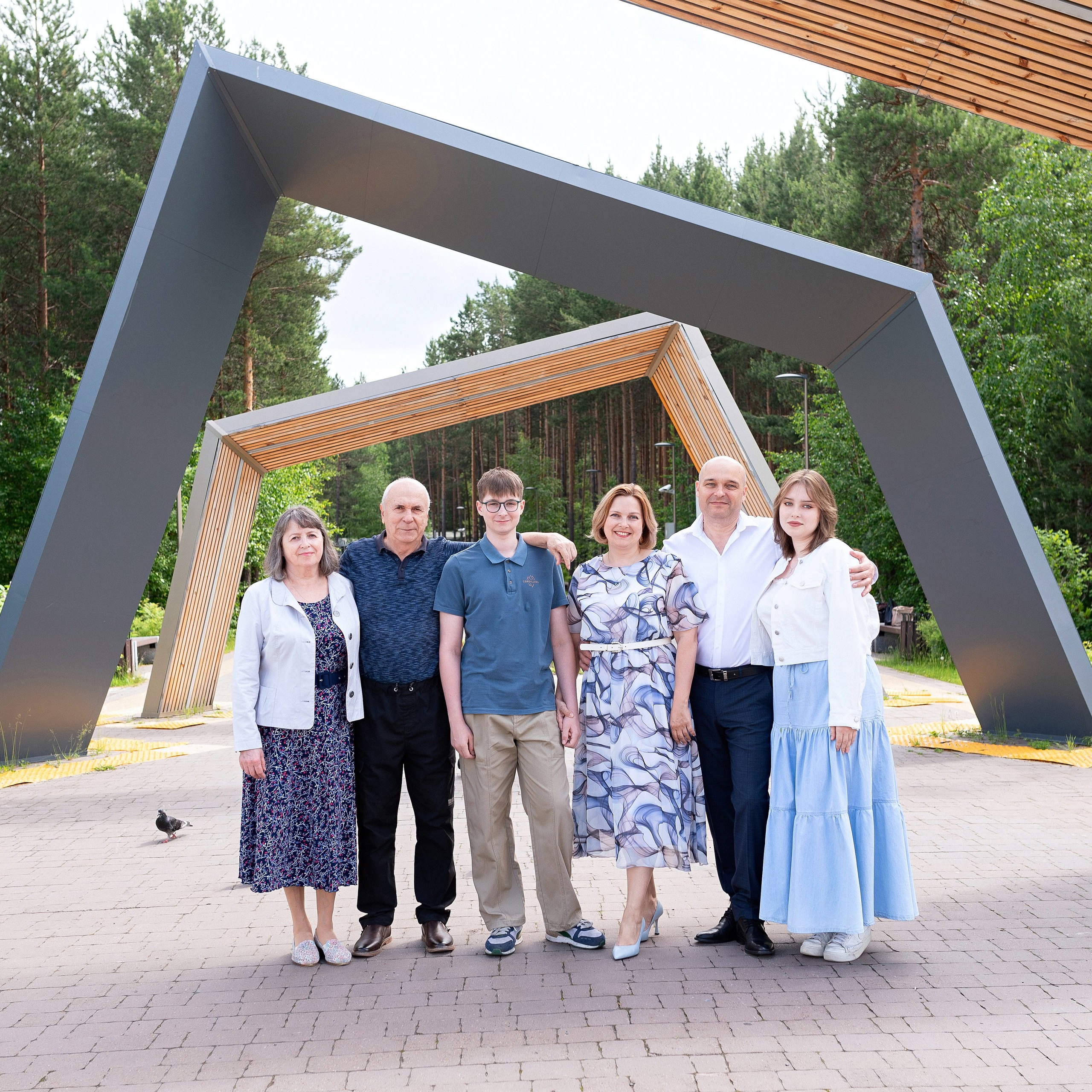 Семейная прогулка в парке Кедровый Лог