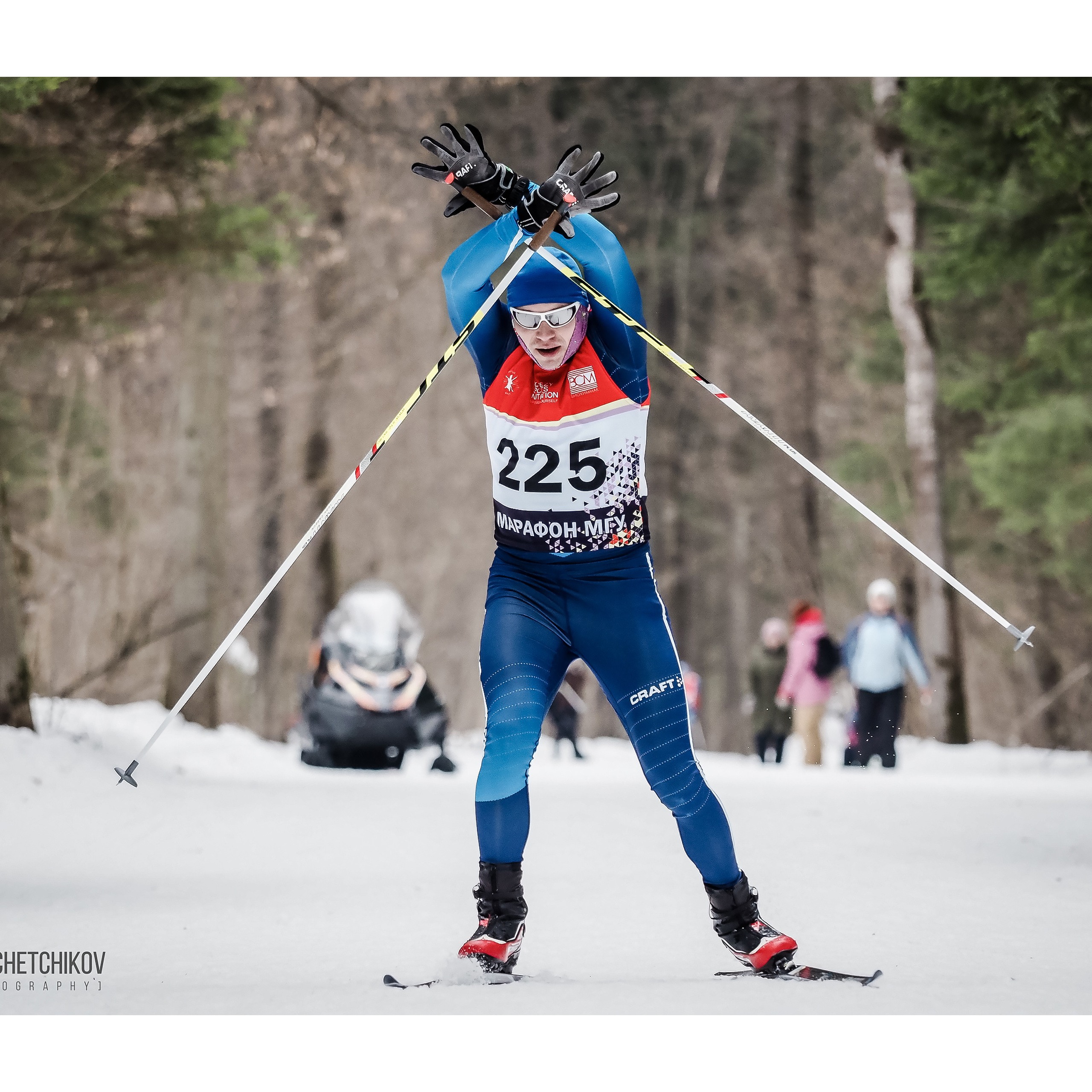 Vedenin Ski Night. Спортивный и репортажный фотограф Иван Счетчиков