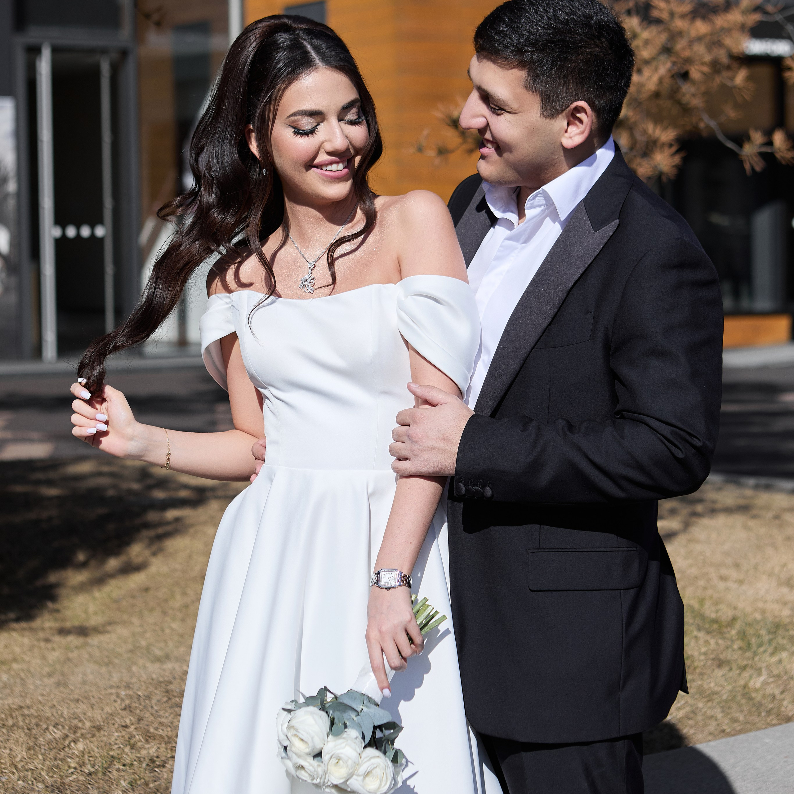 Свадебная прогулка и регистрация Арсена и Марии в Барвихе