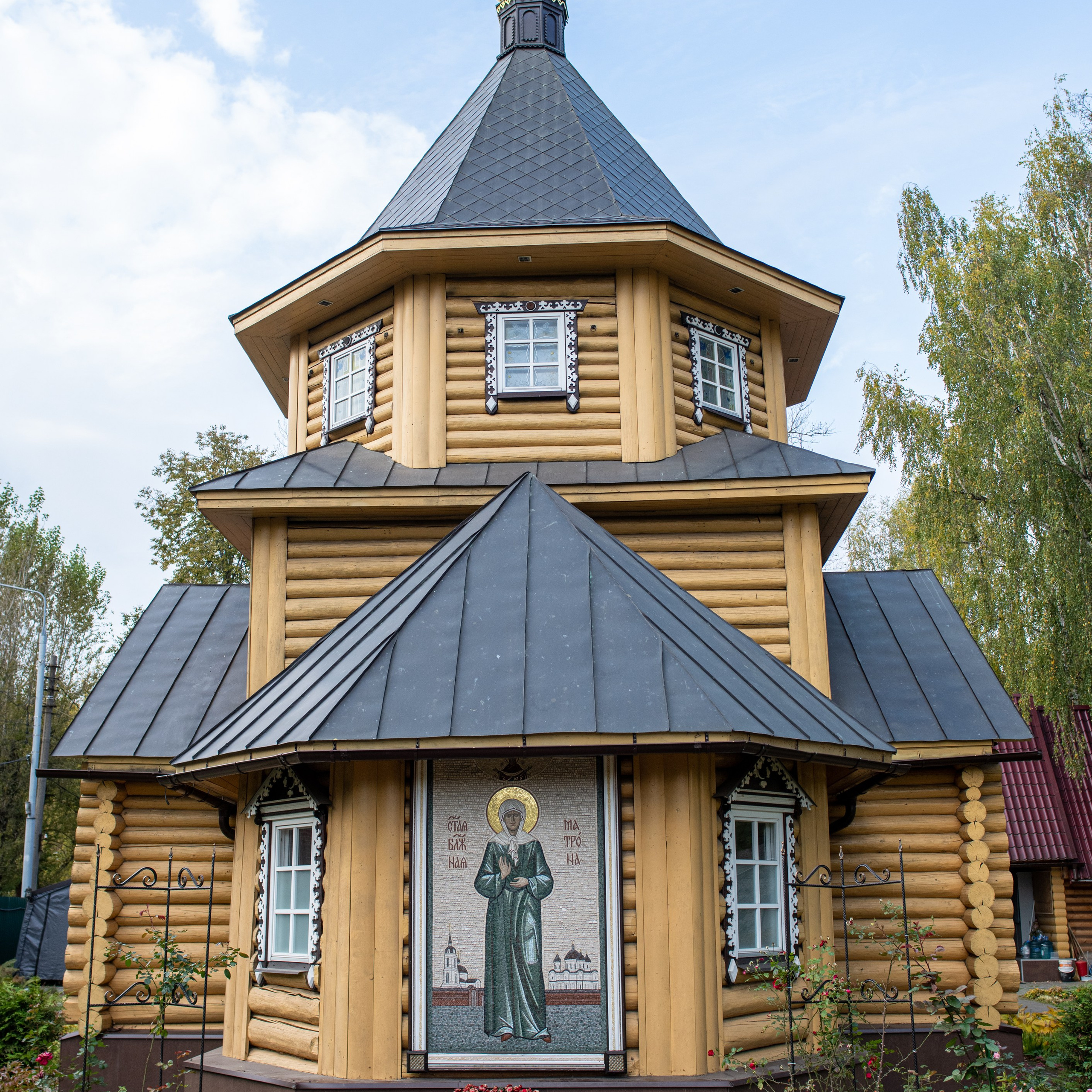 Крещение младенца Вероники. Здравница. Храм Матроны Московской