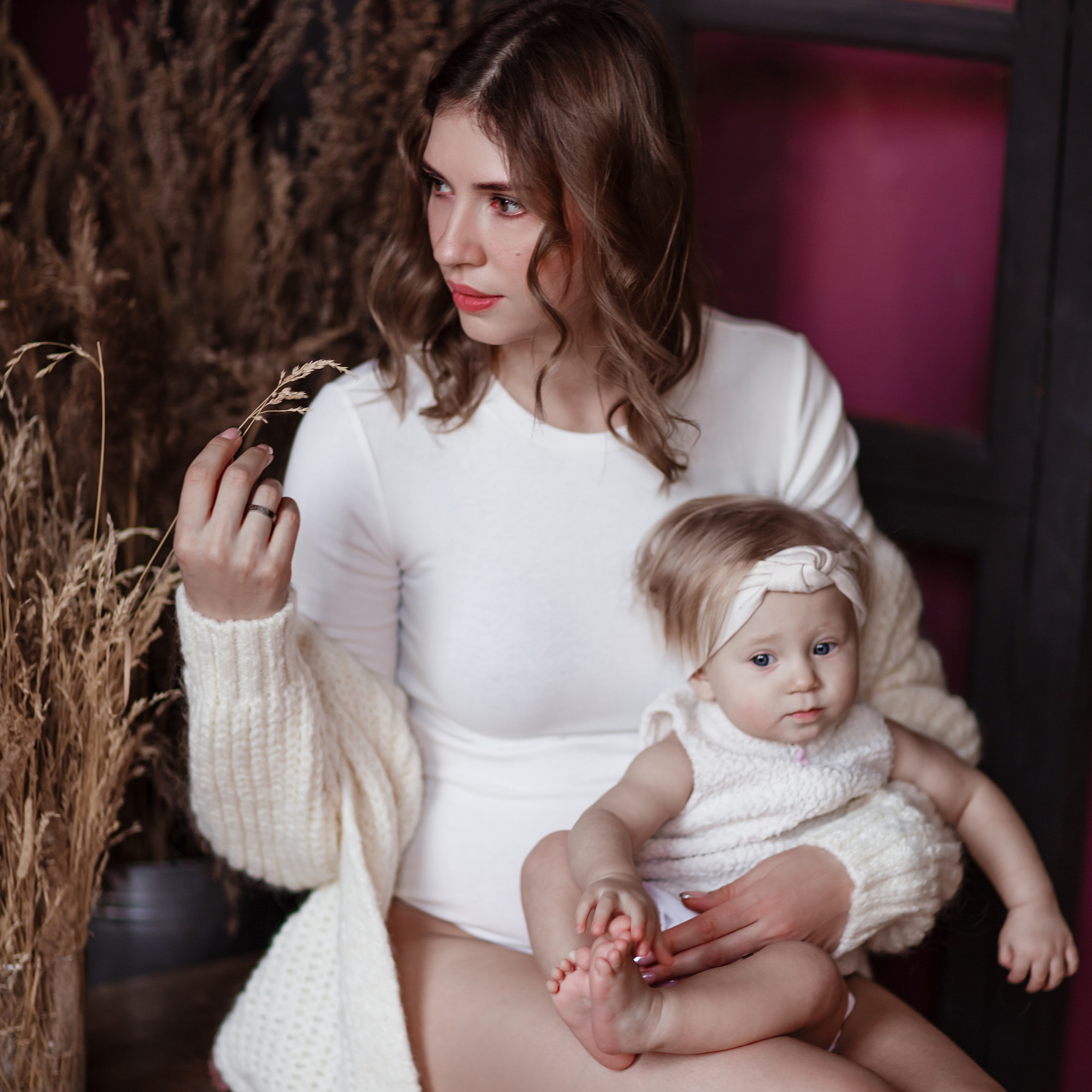 Фотосессия мама/маалыш для Валентины