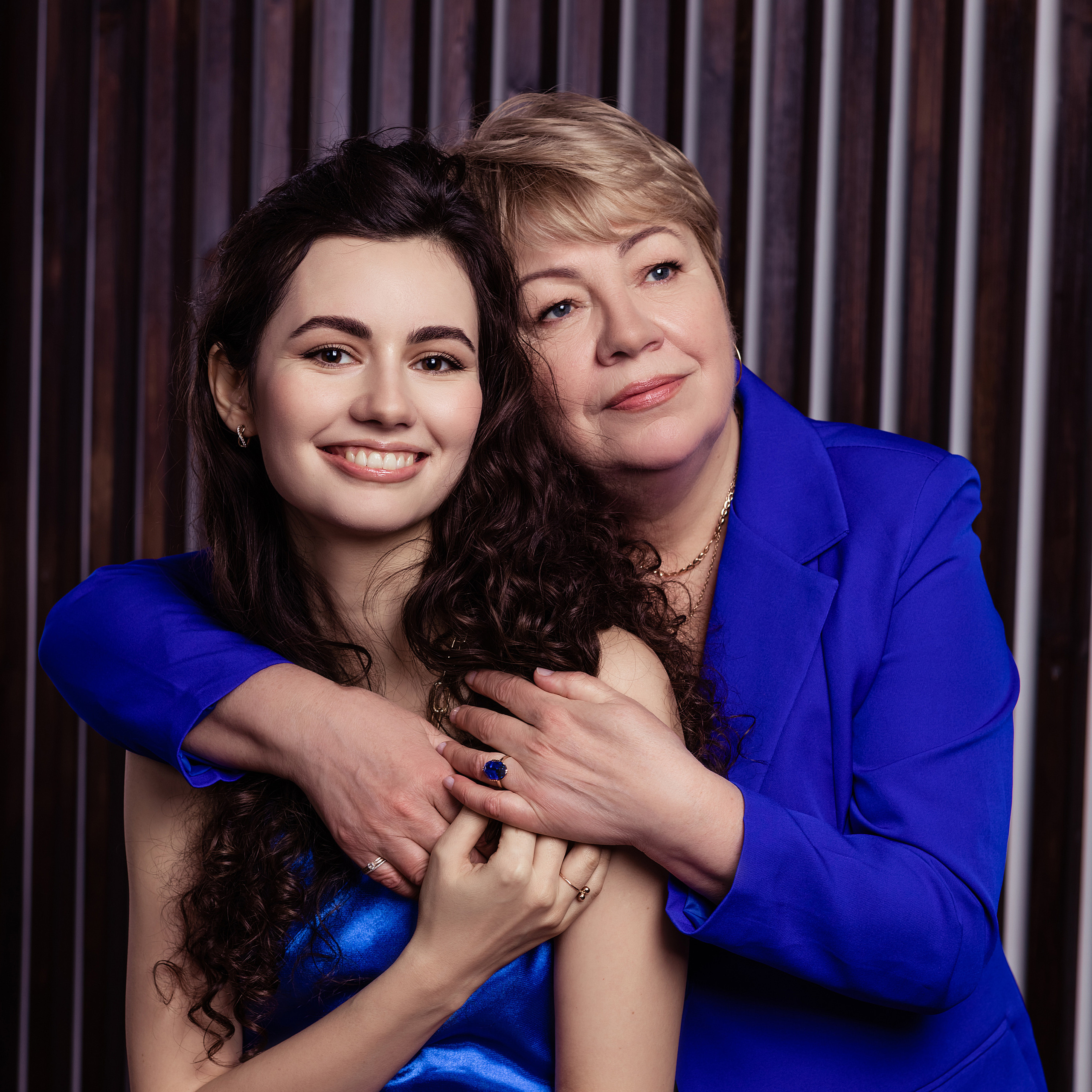 Ксюша с мамой Еленой