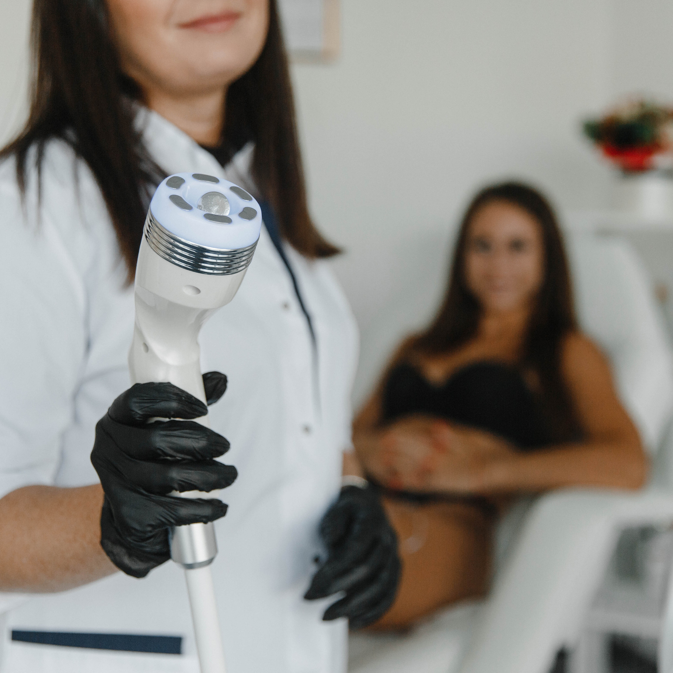 Контент-съемка для студии лазерной эпиляции