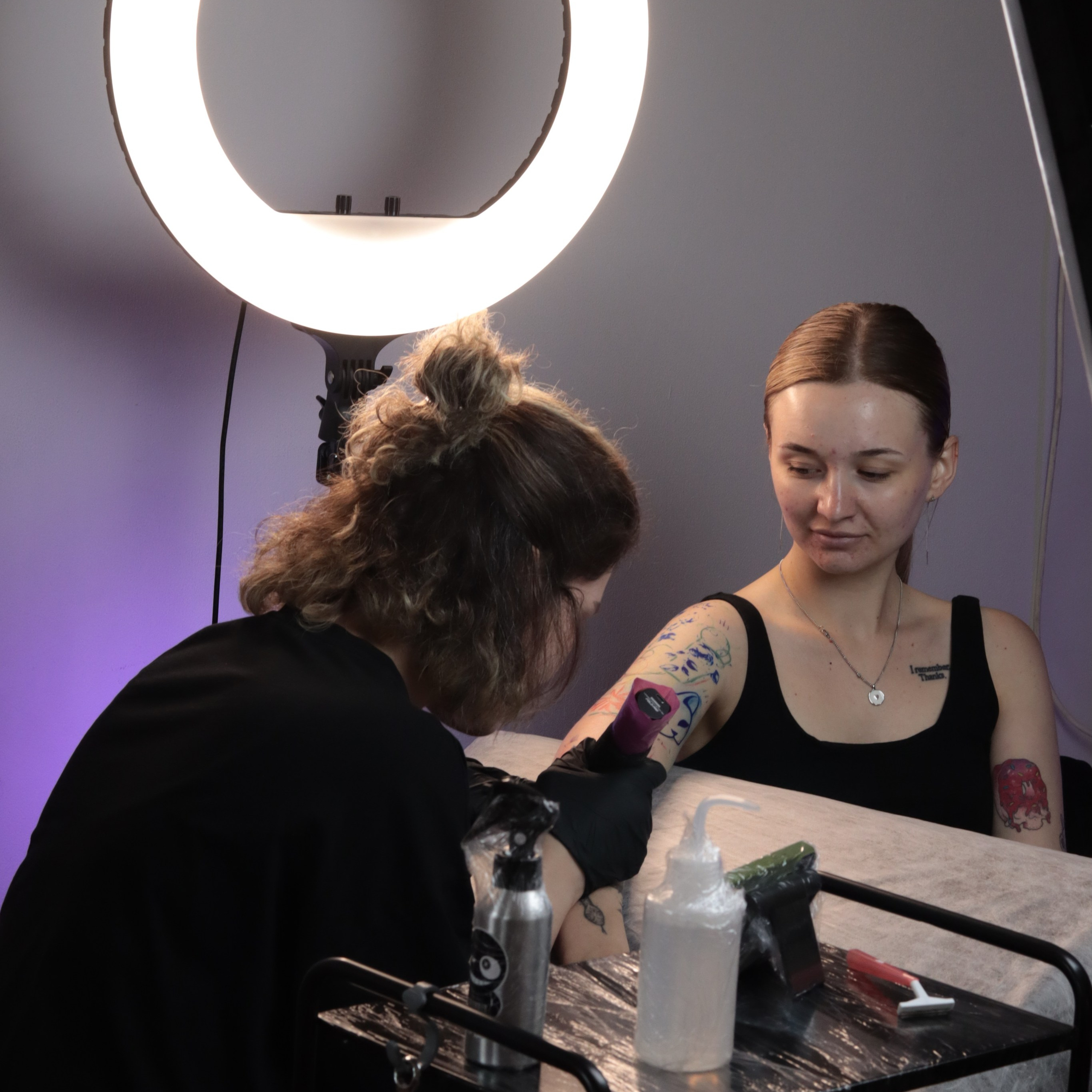 Лера тату процесс