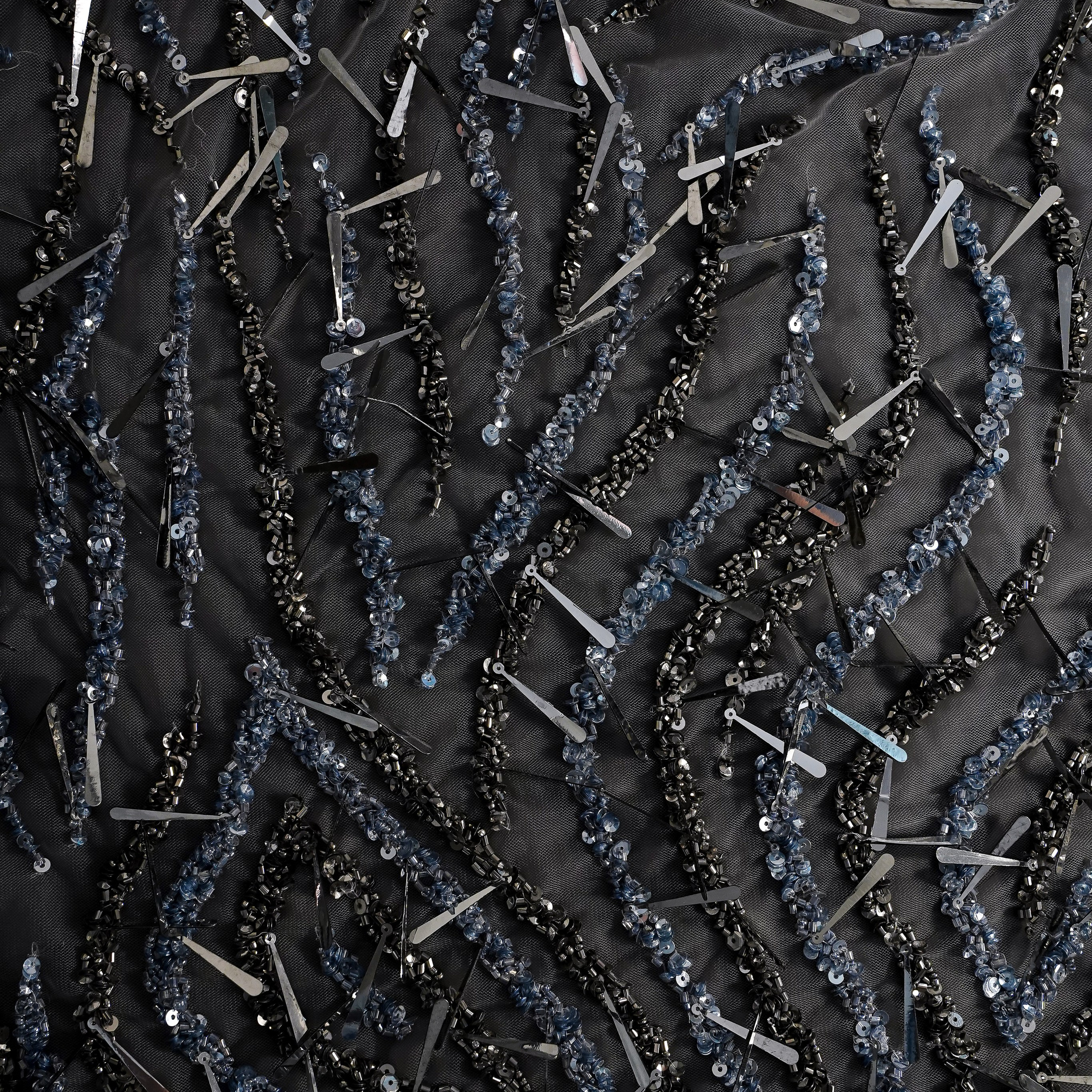 ZUHAIR MURAD - LEBANON -  ТК225 - ШИРИНА 1,5 - СЕРО/ГОЛУБОЙ - 2,5