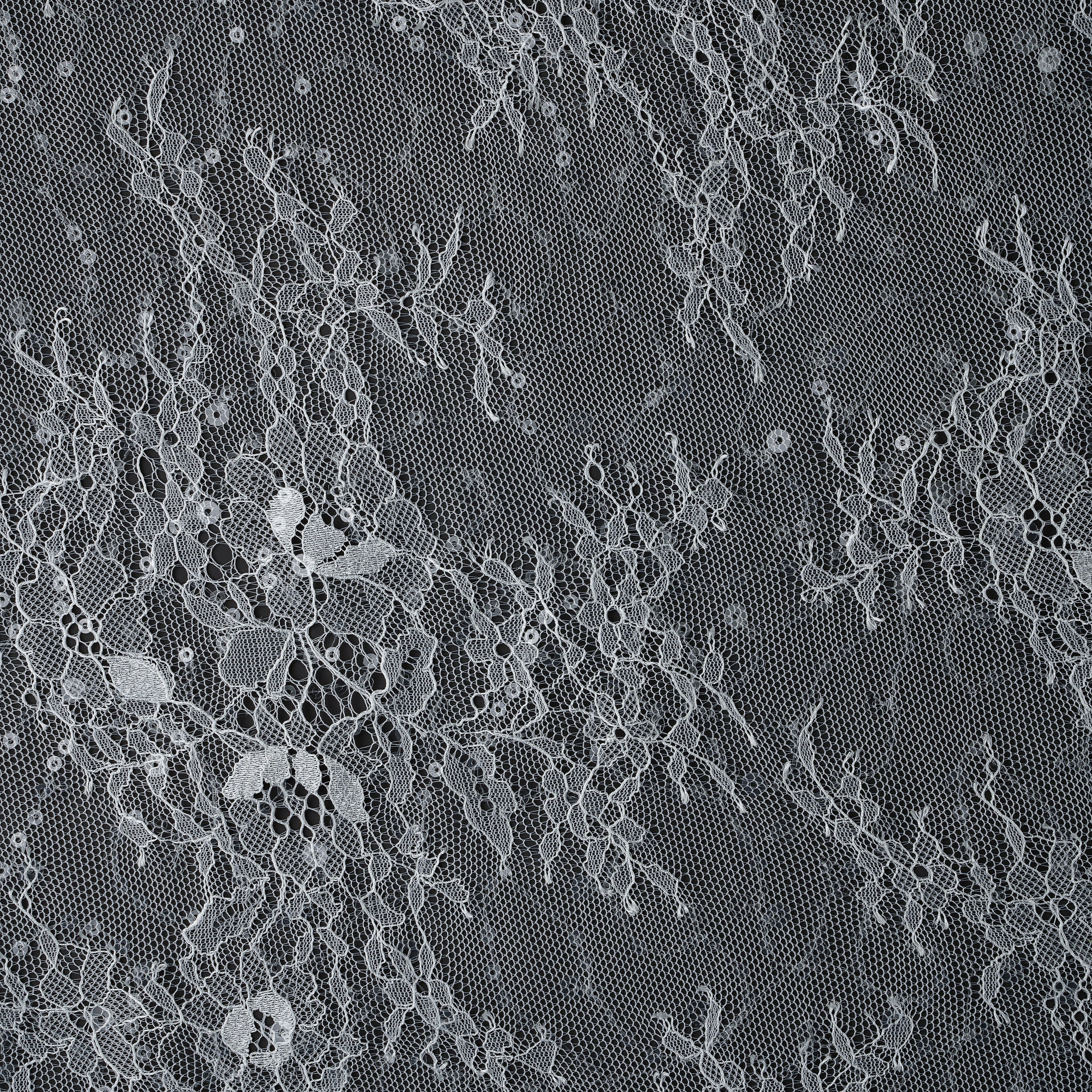 VALENTINO - TPRES346 - КРУЖЕВО ШАНТИЛЬИ -  FRANCE - ШИРИНА 1,50 - БЕЛЫЙ - 5,65 - 5000