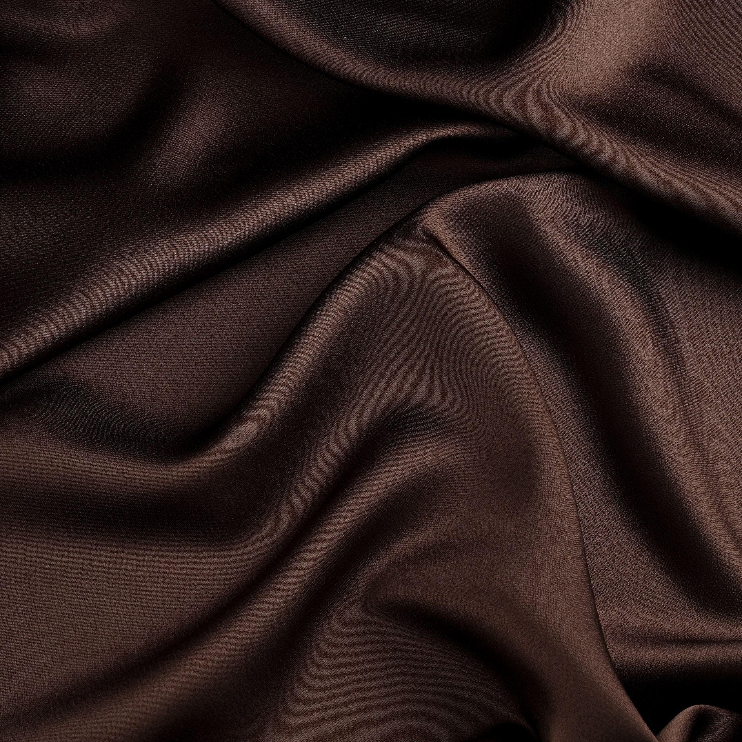 МТА452 - КРЕП CADY ITALY - ШИРИНА 1,50-  ШОКОЛАД - SOLD OUT