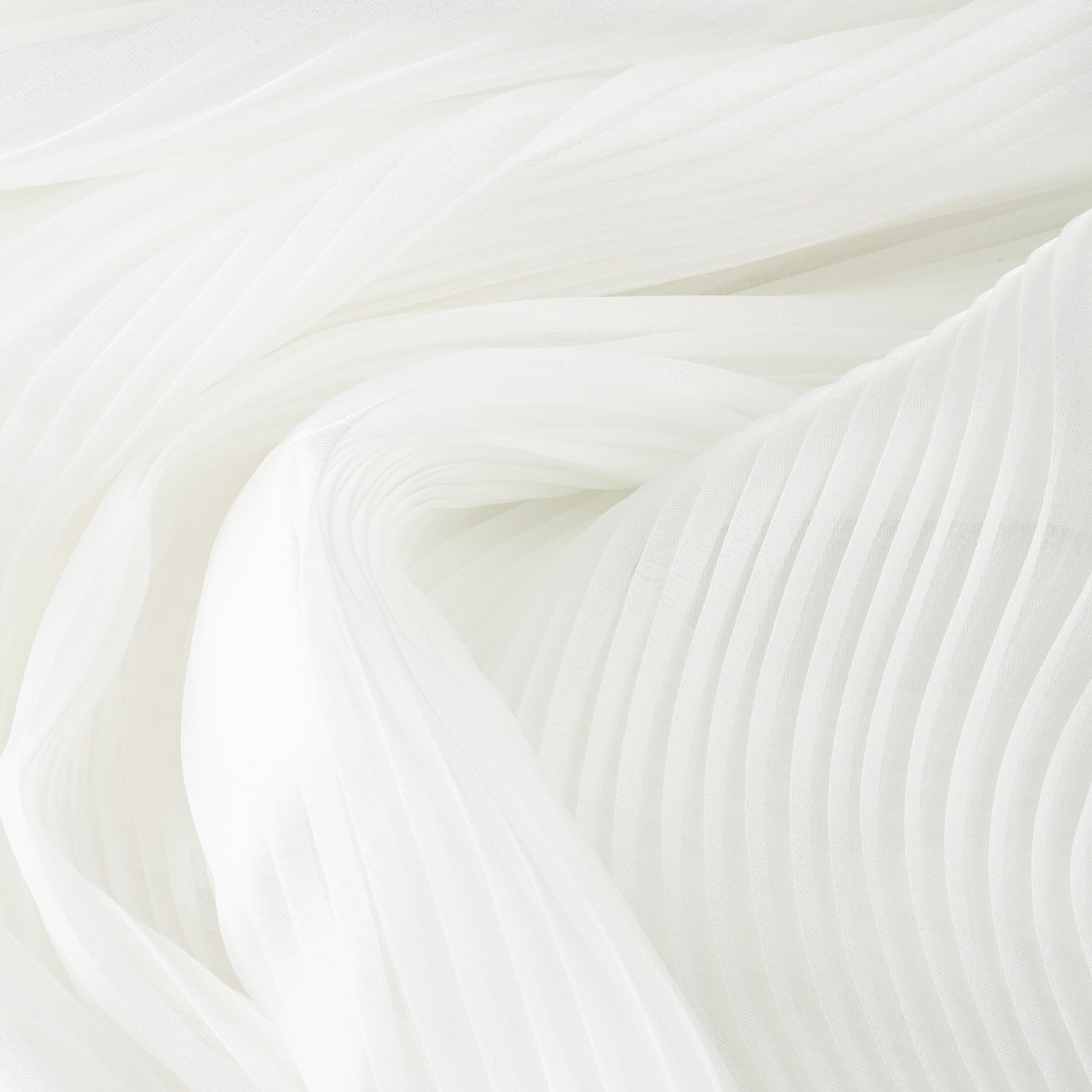 ТЭ410 -  ГОФРЕ  "ACIDALIA"- ИСПАНИЯ - ШИРИНА 1,50-  БЕЛЫЙ - 4,5