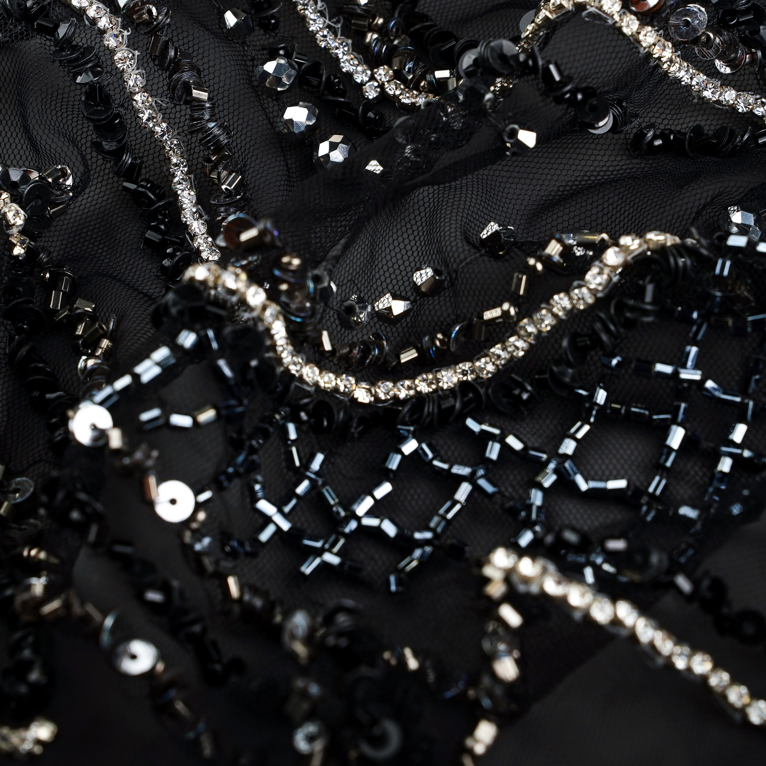 JENNY PACKHAM -  ENGLAND - ТК216 - ENGLAND -  ШИРИНА 1,40 - ЧЕРНОЕ -  2,15 М - 32000