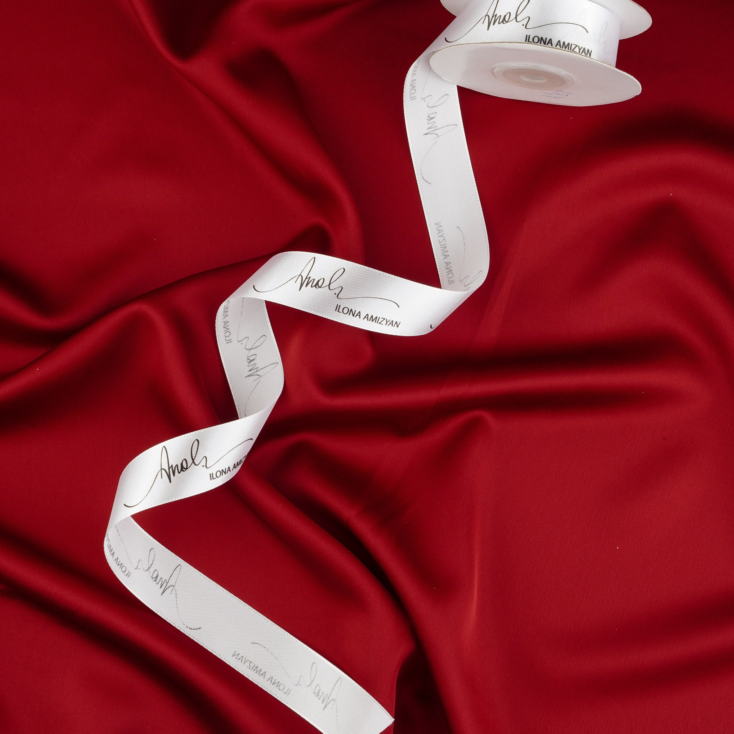 TMAT314 - ШЕЛК/АТЛАС - ШИРИНА 1,45  - БОРДО - К 6 ; К 32