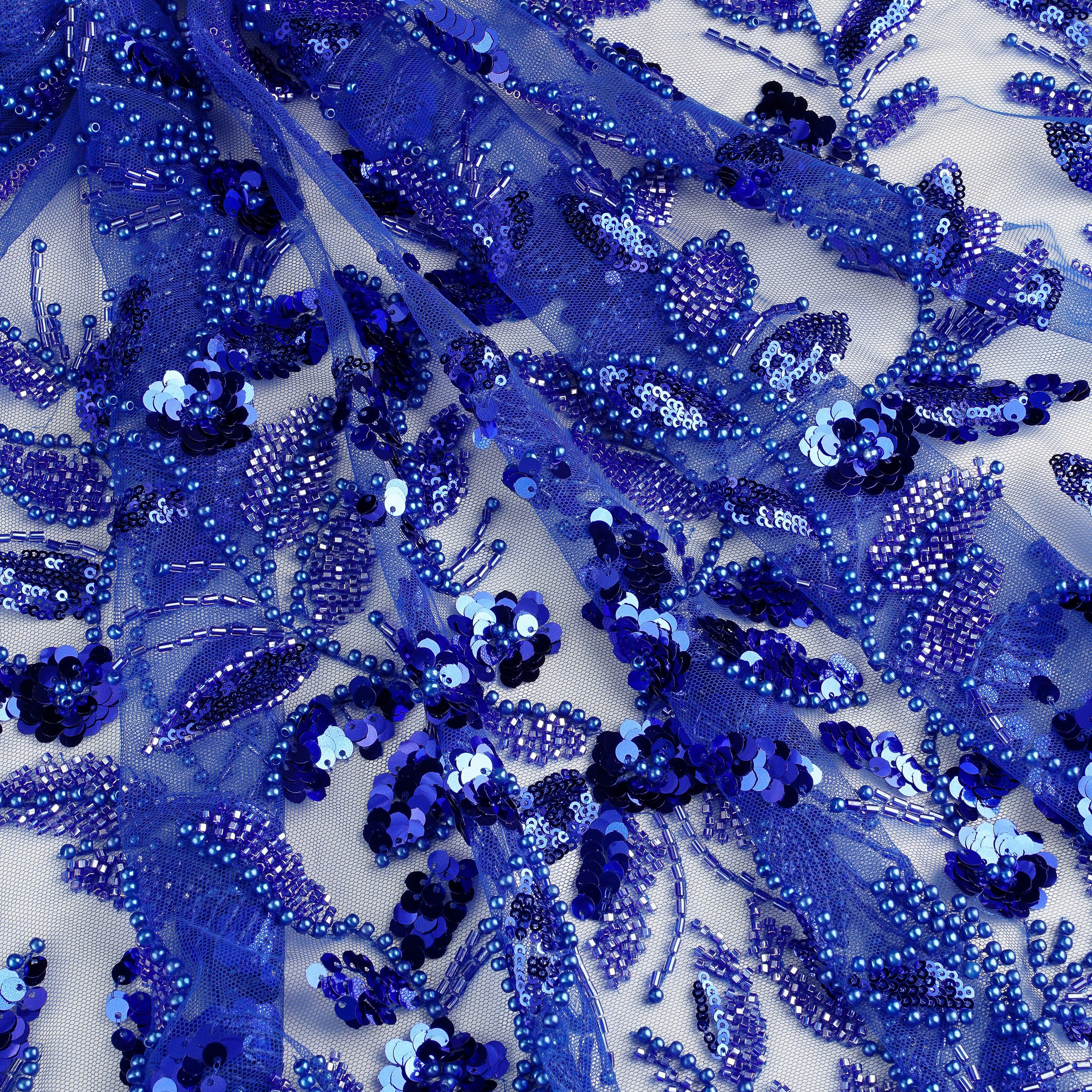  ZUHAIR MURAD - LEBANON - TS384 - ШИРИНА 1,50 - СИНИЙ - 2,,60 + 1 - 12000