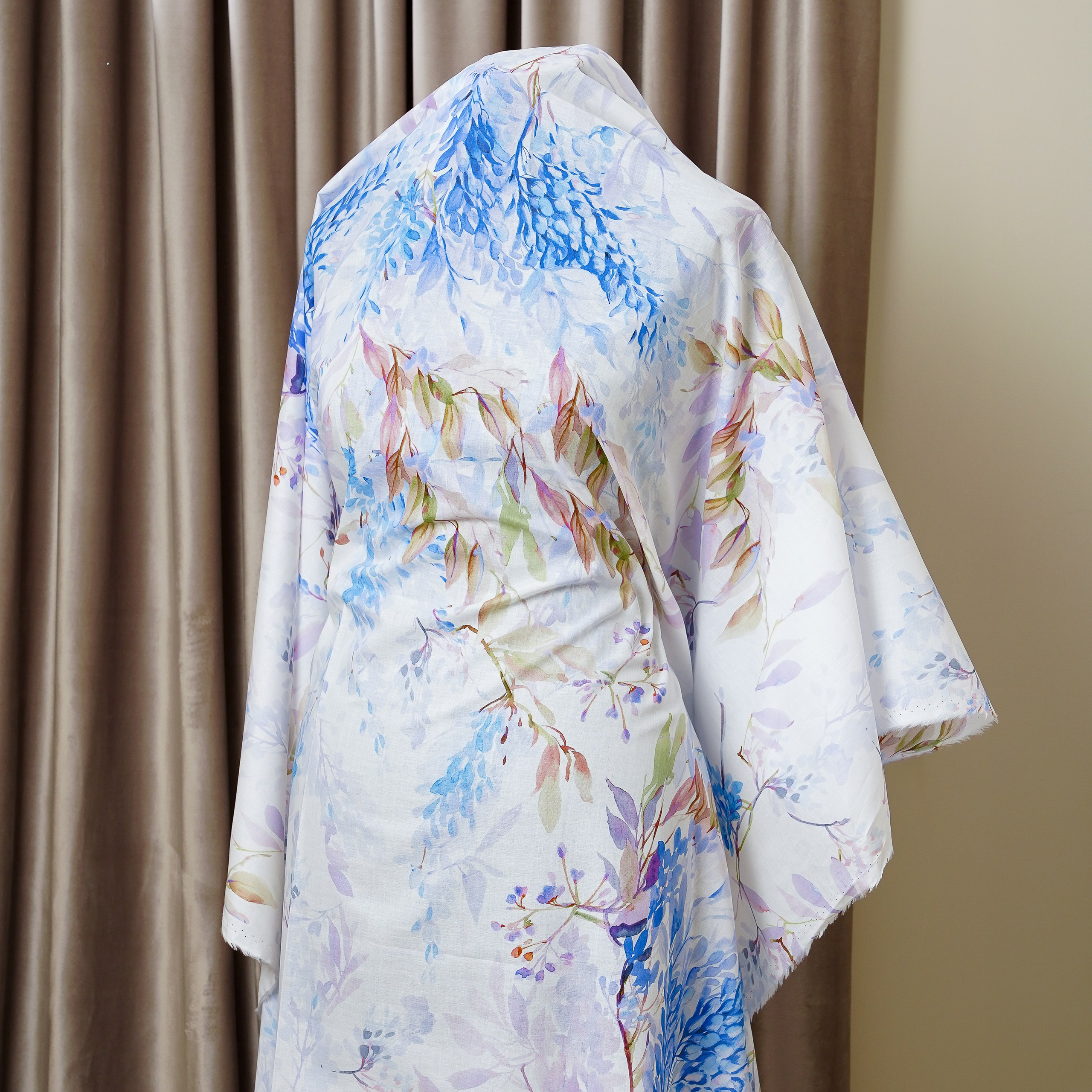 ZIMMERMANN-БАТИСТ-МТИ388-ШИРИНА 1,40 - ГОЛУБОЙ -3,10