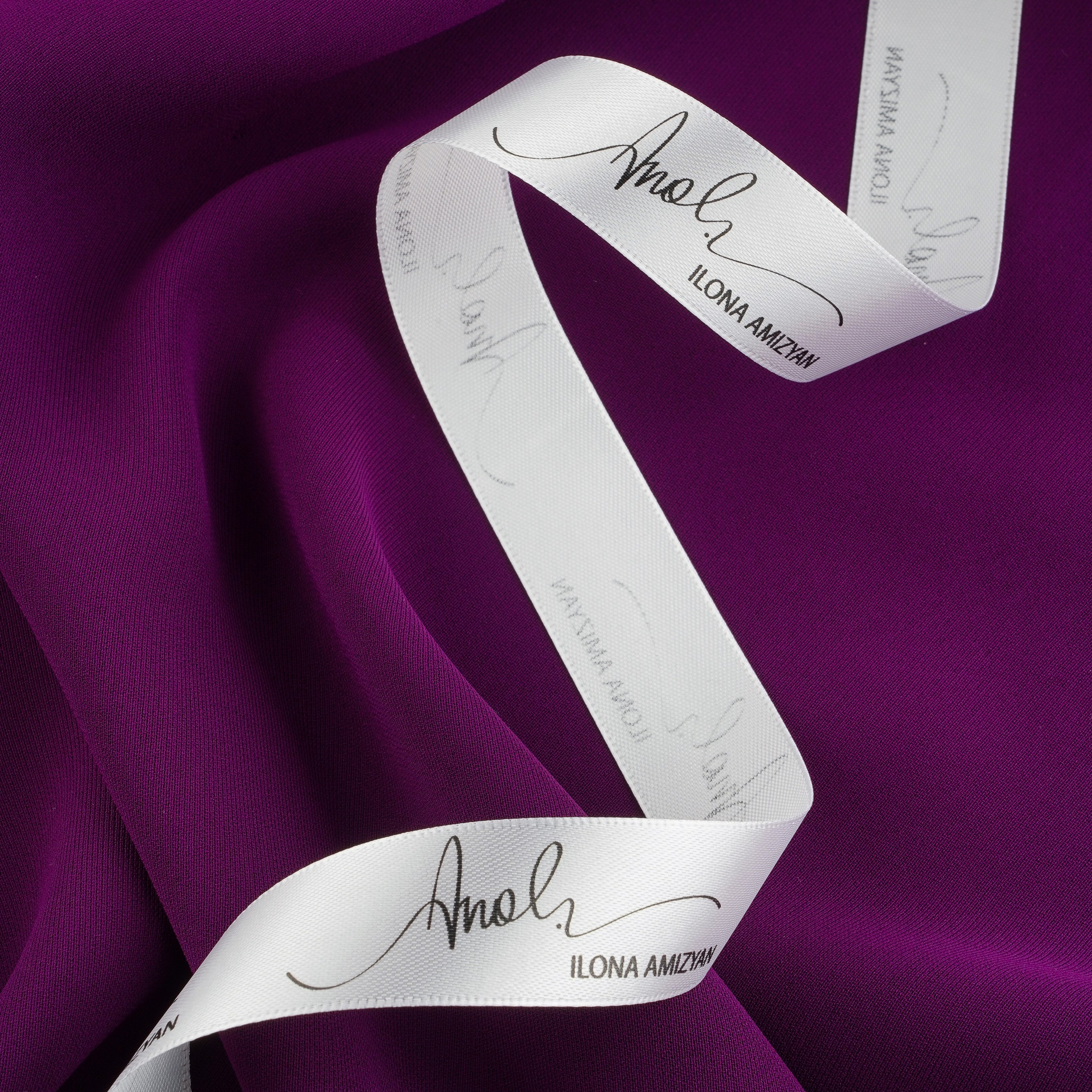 TMAT285 - КРЕП СР ПЛОТНОСТИ - ШИРИНА 1,45 - БАКЛАЖАН - К 6 ; К 39