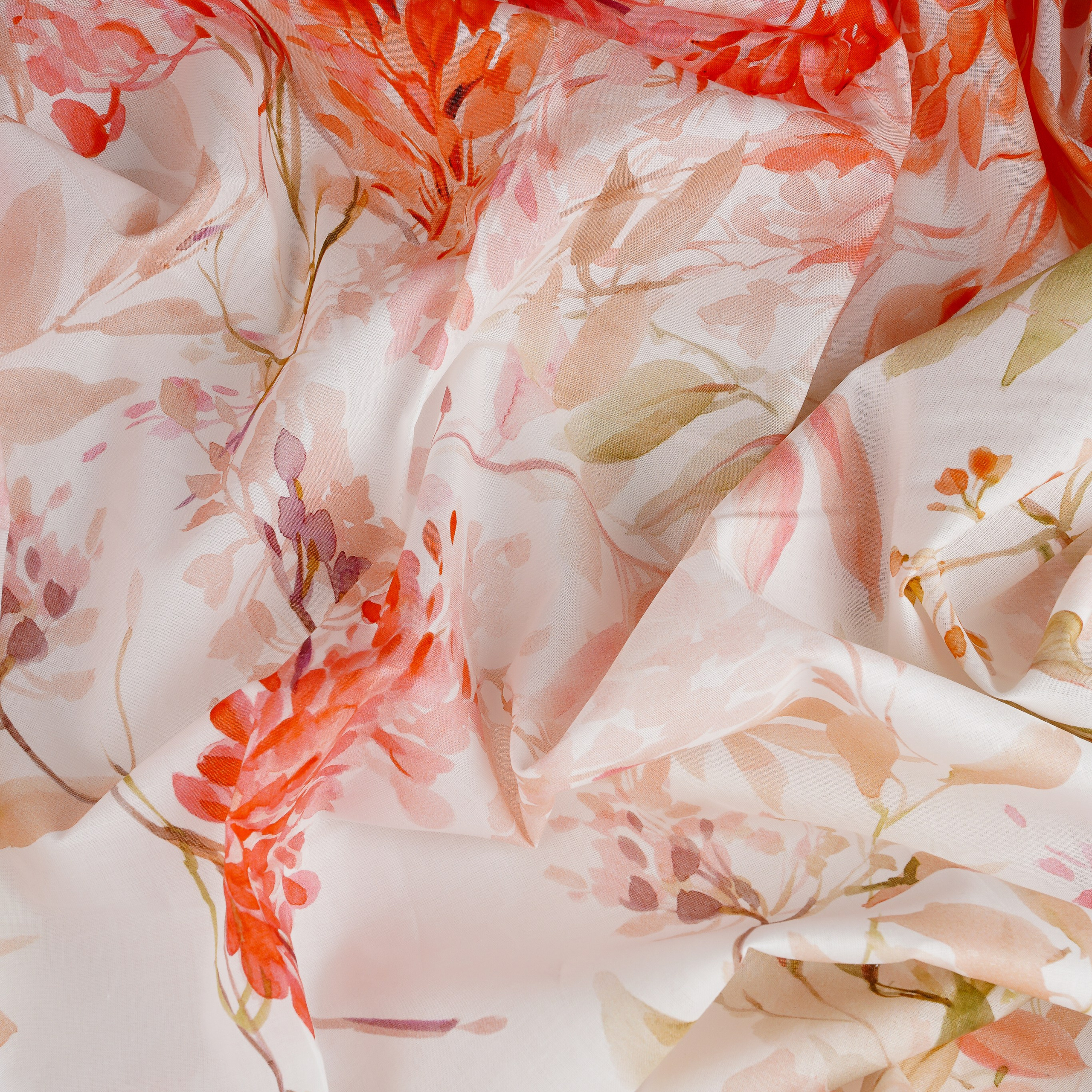 ZIMMERMANN - БАТИСТ - МТИ387 - ШИРИНА 1,40 - КРАСНО/БЕЛОЕ -  4 - 7500