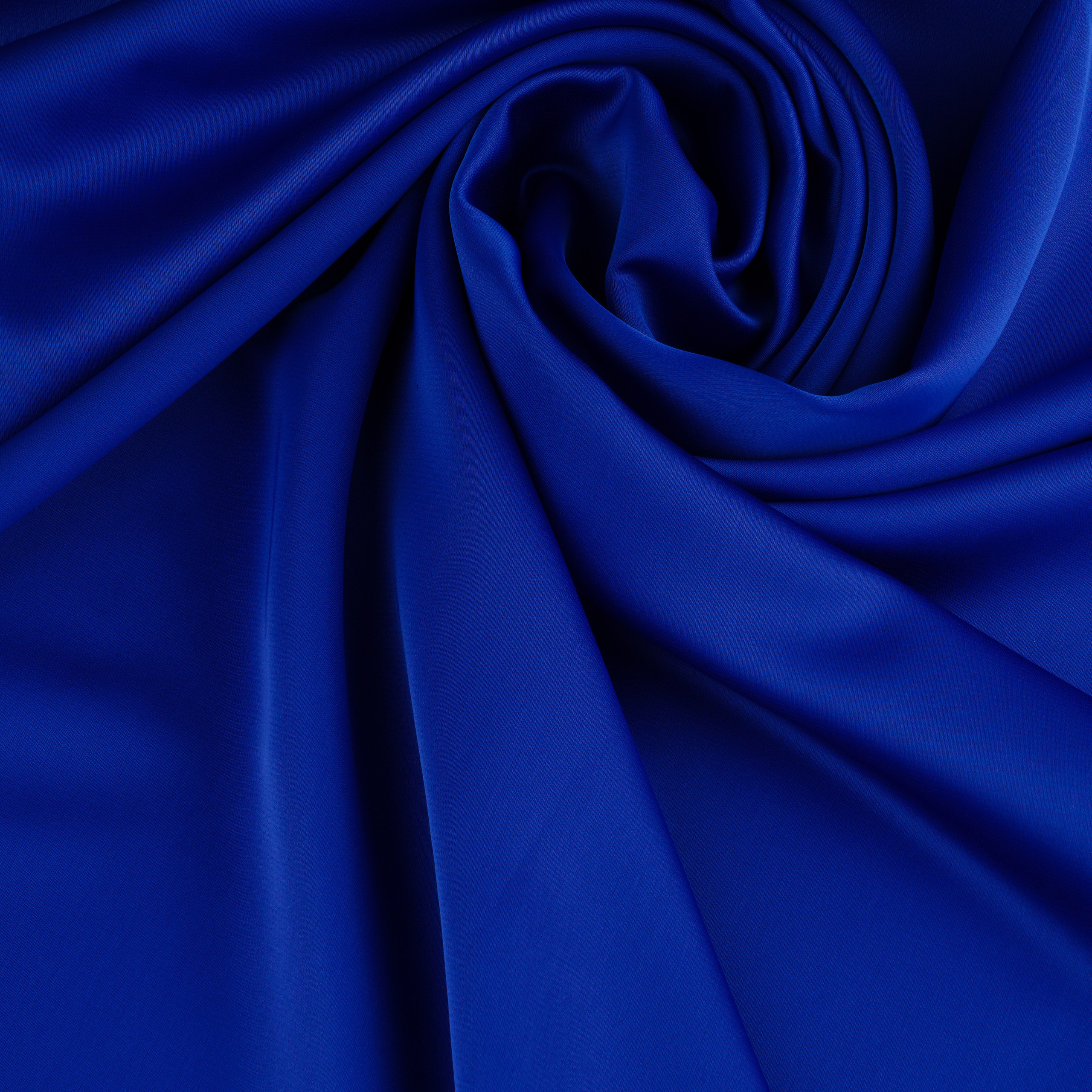 TMAT268 - ШЕЛК/АТЛАС - ШИРИНА 1,50  - СИНИЙ - К 6 ; К 31