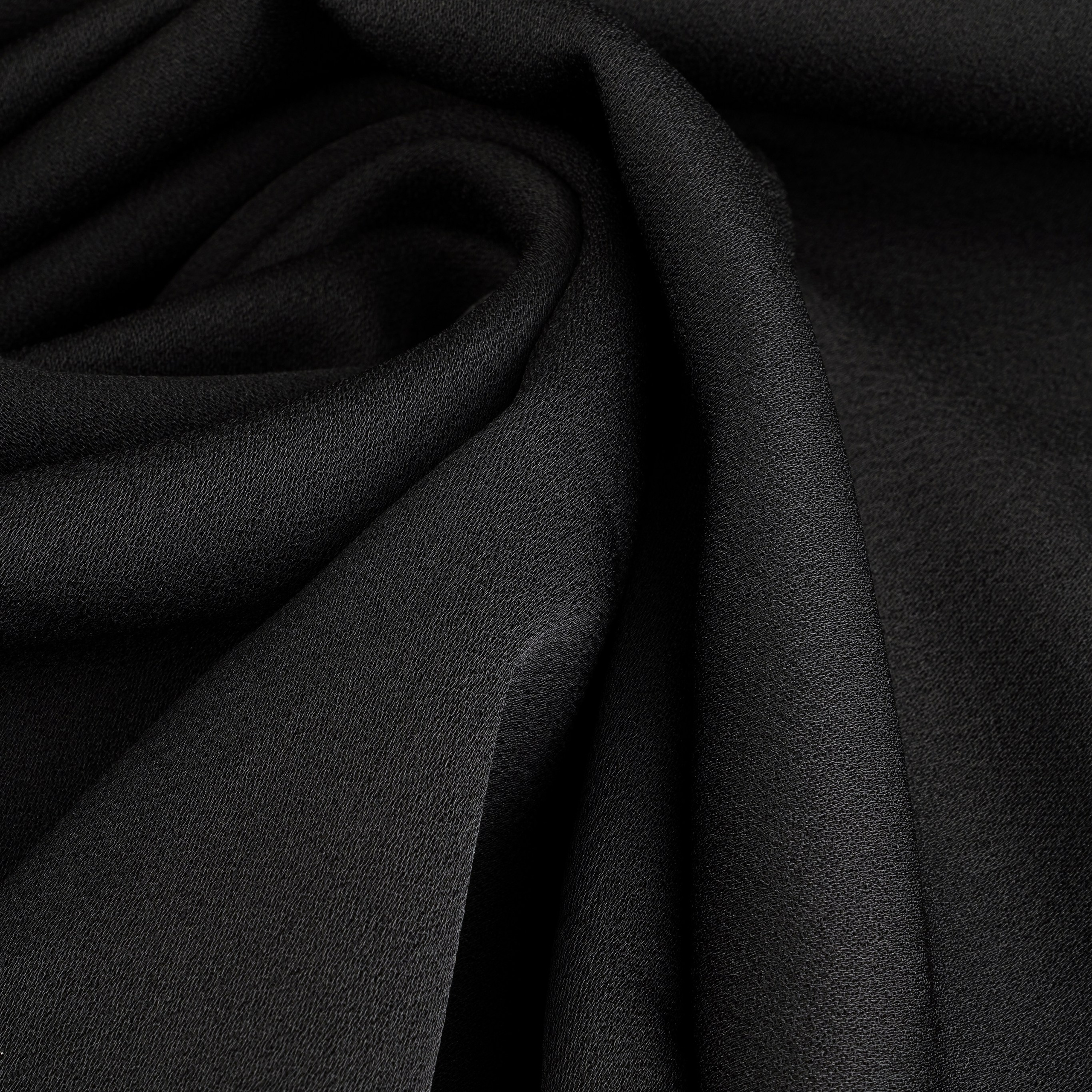 TK371 - КРЕП MEDIUM ПЛОТНОСТИ - ШИРИНА 1,50 - ЧЕРНЫЙ - 2,70