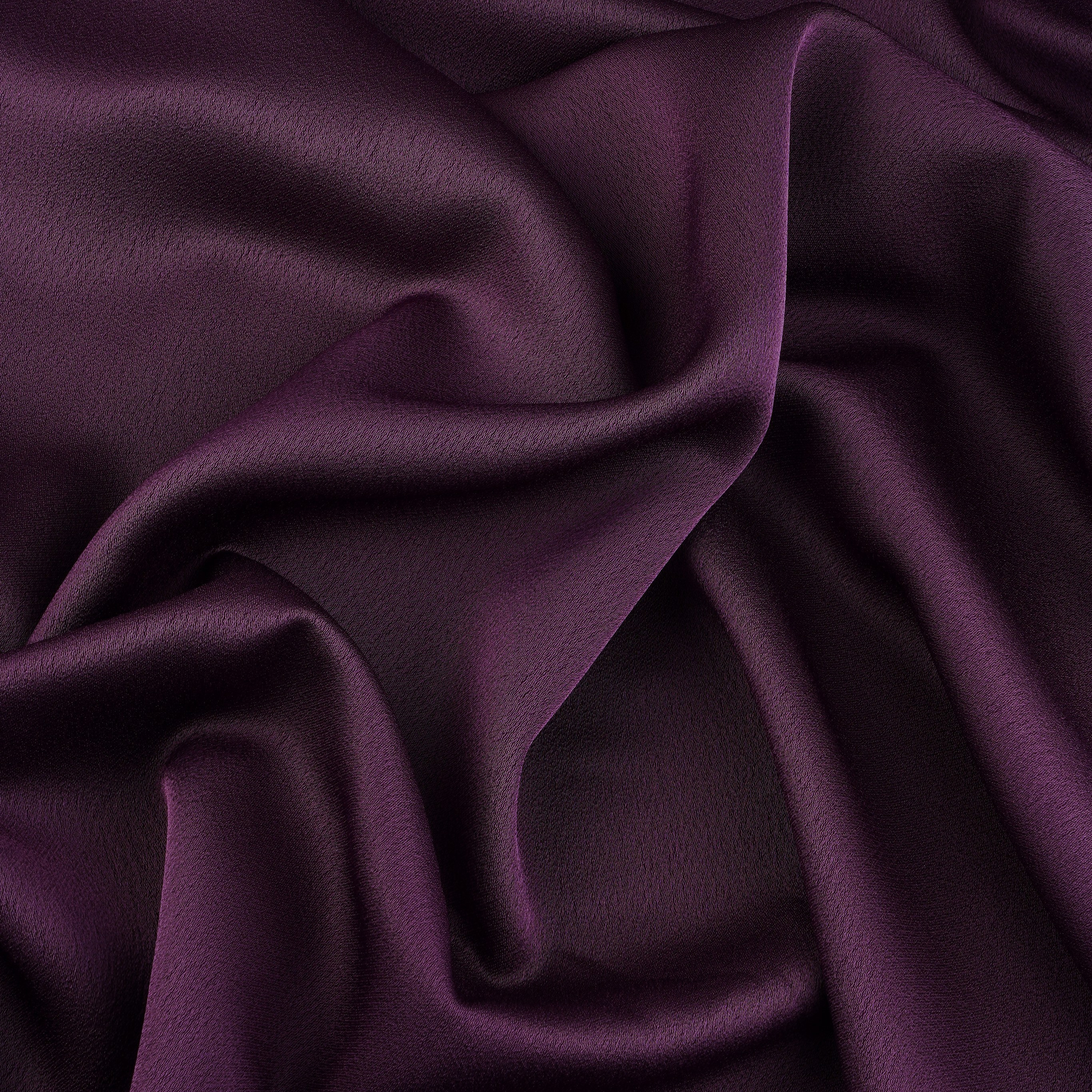 TK234 - КРЕП MEDIUM ПЛОТНОСТЬ - ШИРИНА 1,5 - БАКЛАЖАН  - 5,85