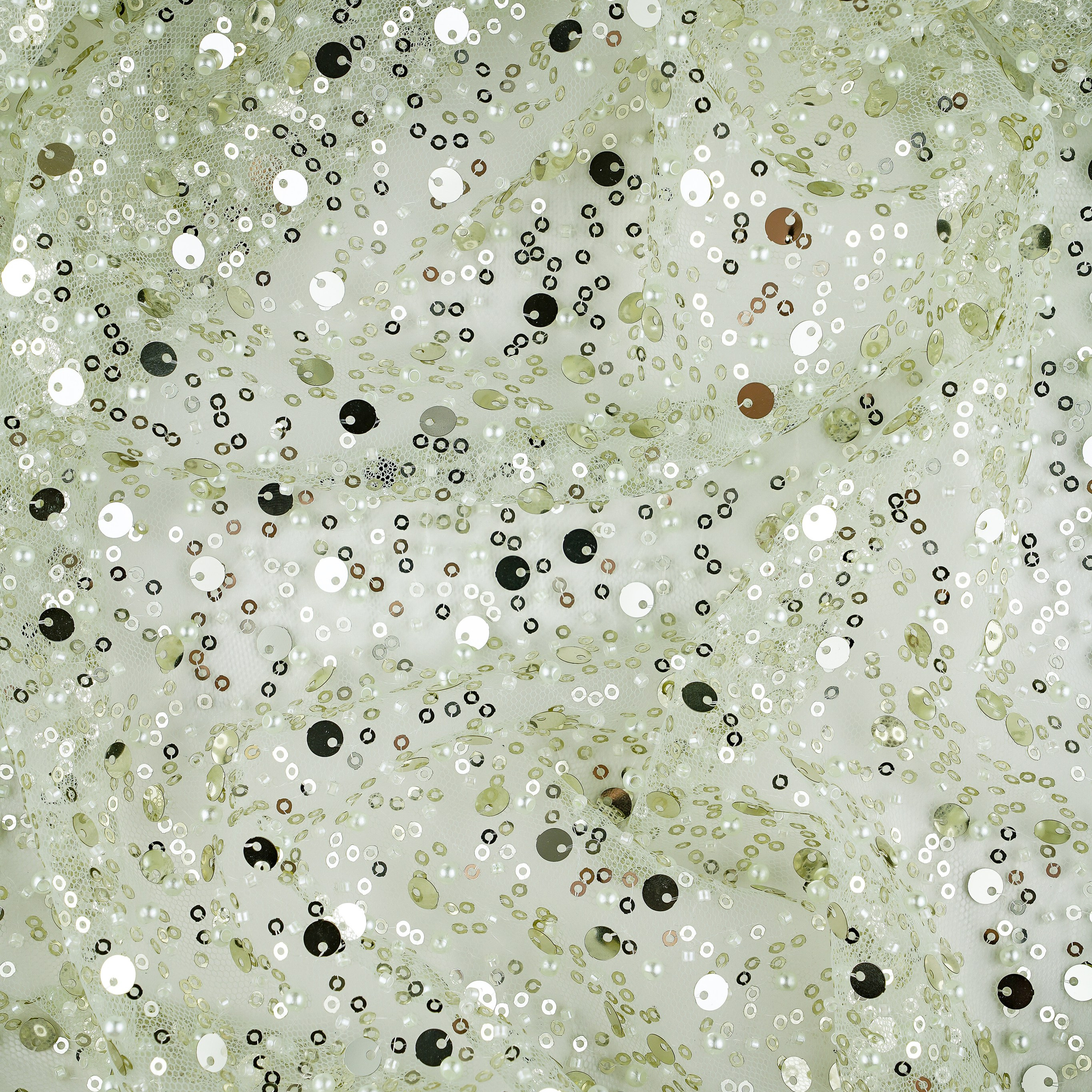 GEORGES HOBEIKA - LEBANON - TS351 - СЕТКА - ШИРИНА 1,50 - САЛАТОВЫЙ - 3,40