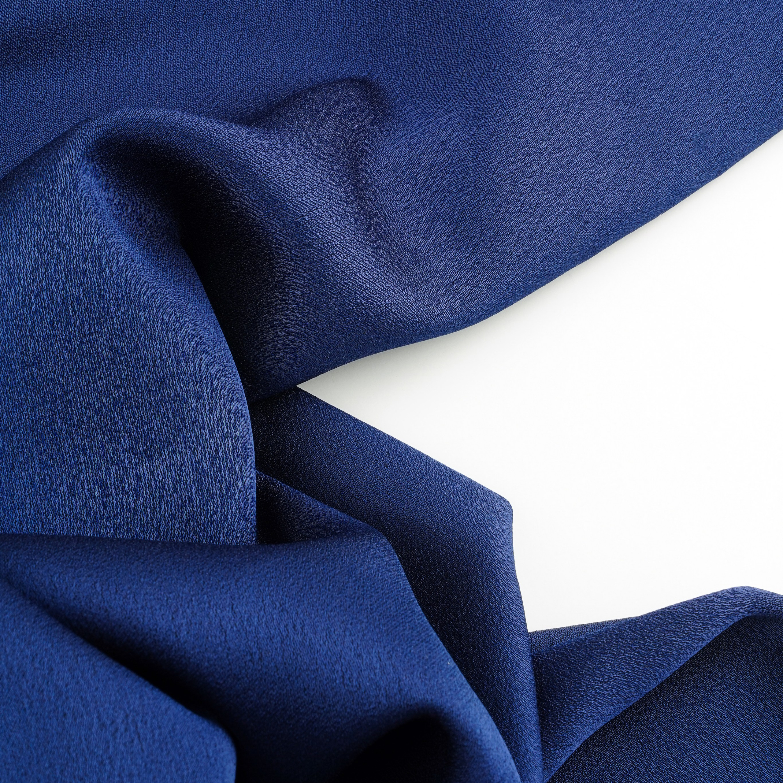 TИ97 - КРЕП MEDIUM ПЛОТНОСТИ - ШИРИНА 1,50 - ТЕМНО СИНИЙ - 1,85 